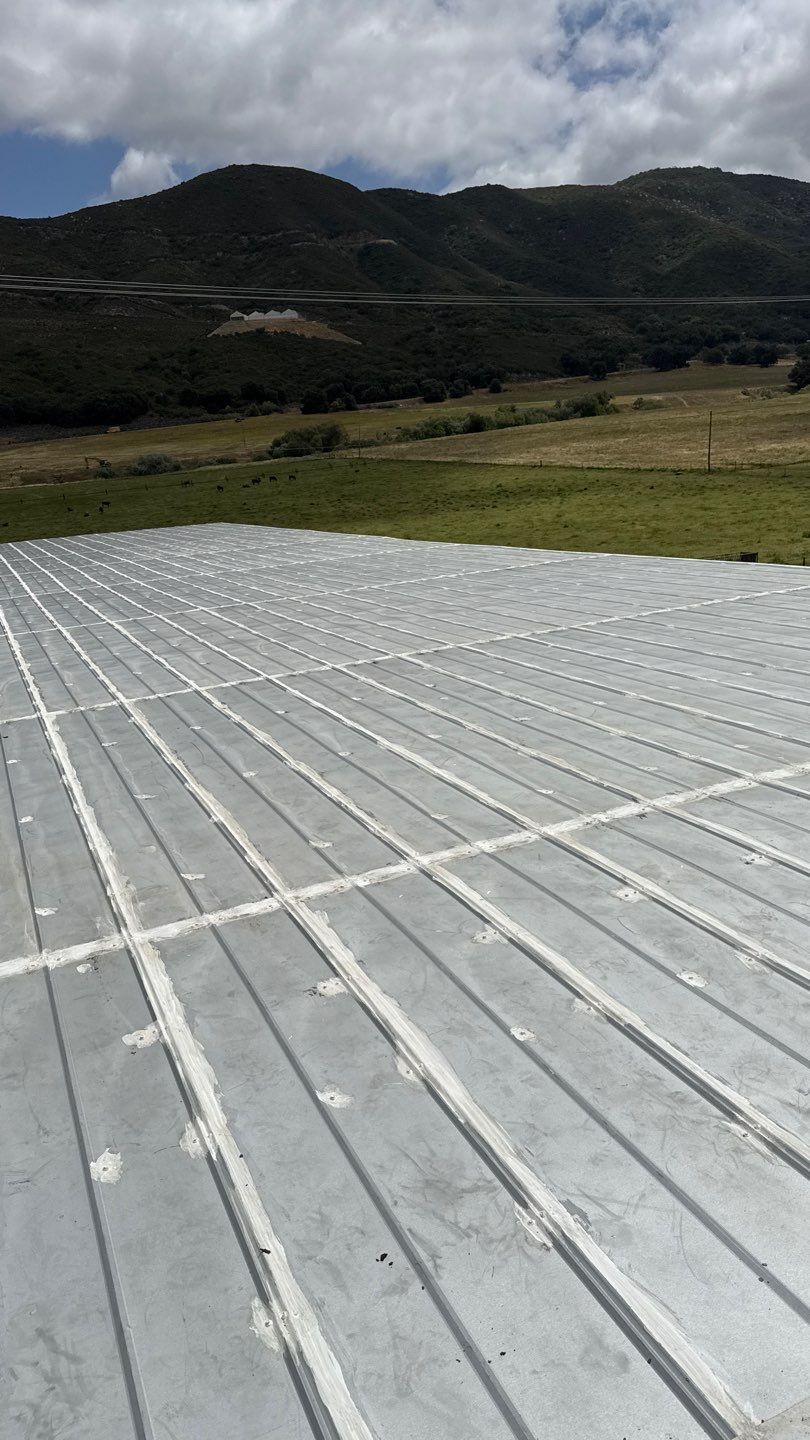 Metal Roof Silicone Coating and Structural Repair in San Ysabel by Reliable Roofing San Diego Inc.
