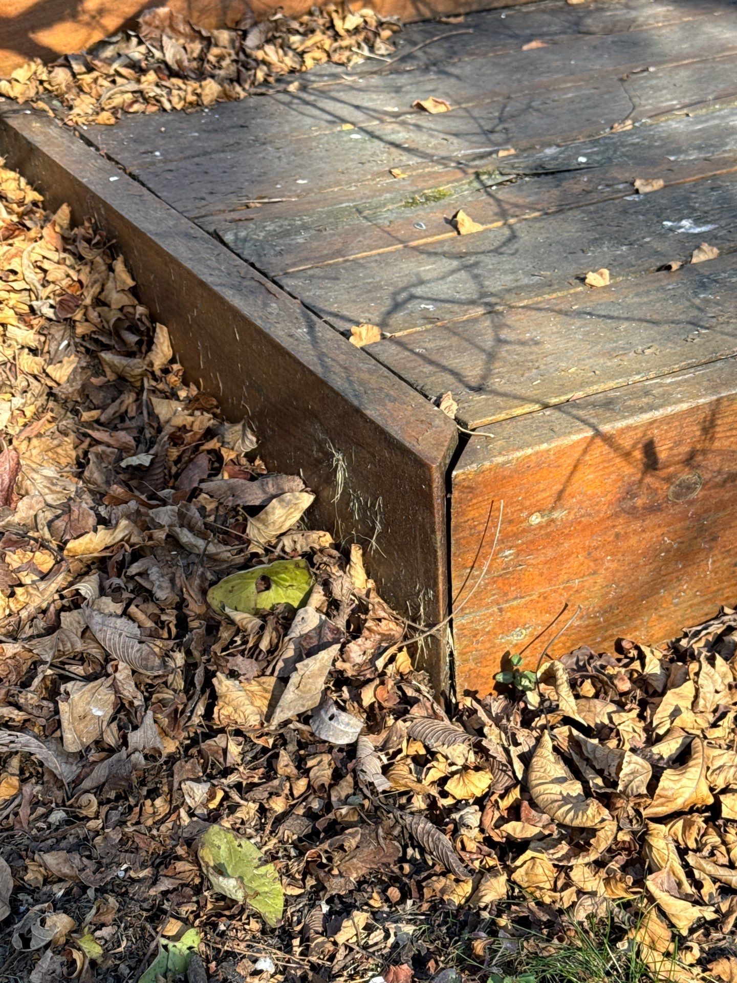 Multi-Level Wood Deck Restoration and Refinishing in Muskego by OCS Contracting Services