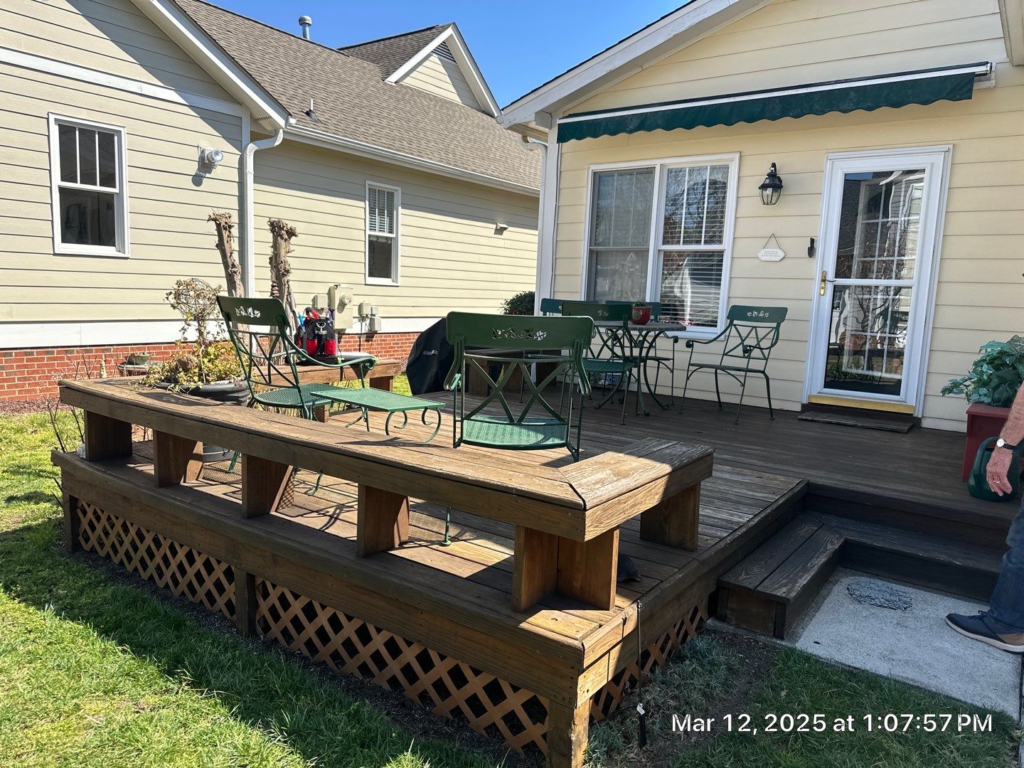 Weathered Deck using Wood Sealant + Board Replacements by DuraSeal