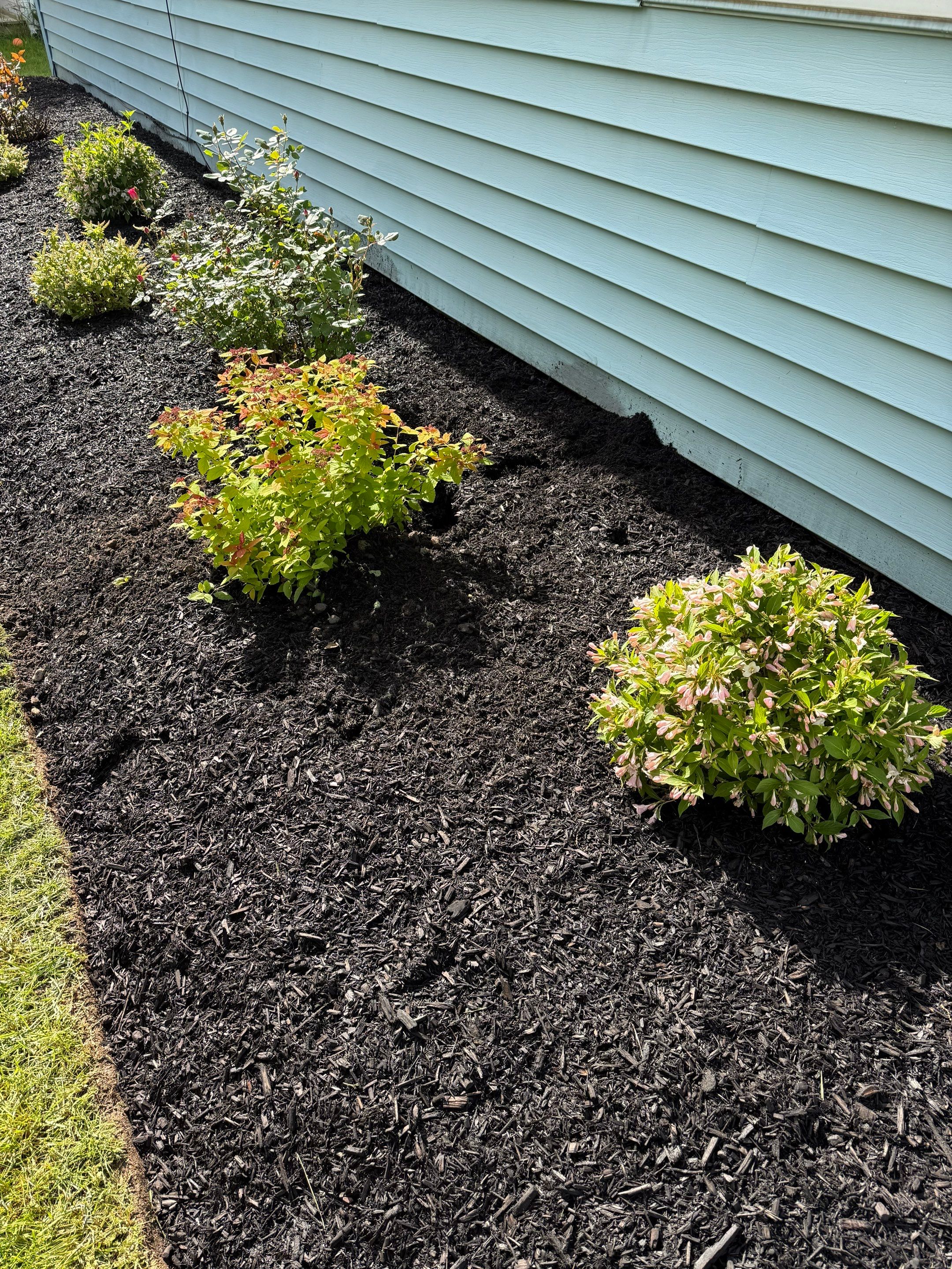 Grindstone Garden Install by Elm Rose Gardens