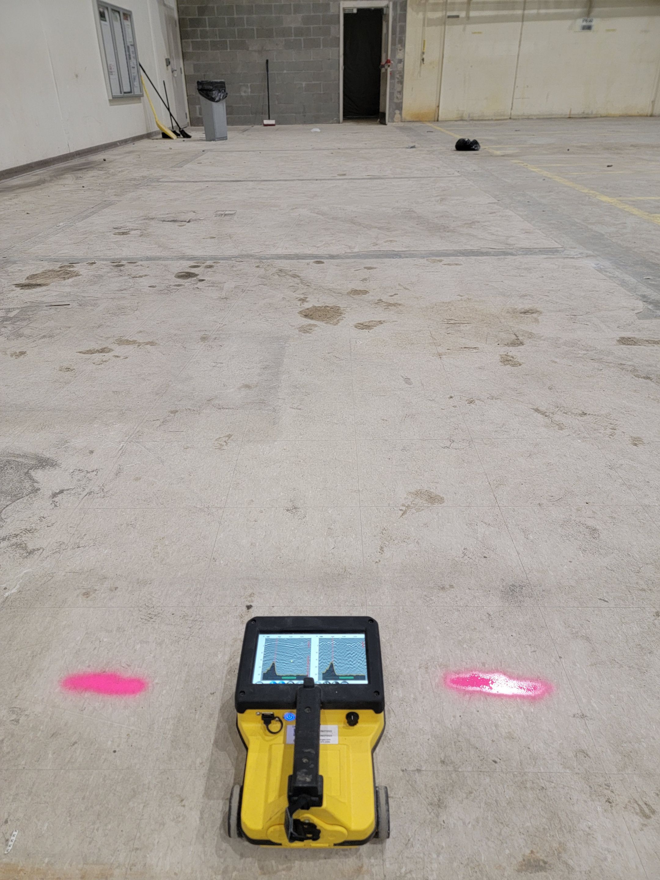 Concrete Scanning using Concrete GPR Scanner by Alsip Locating Service, LLC