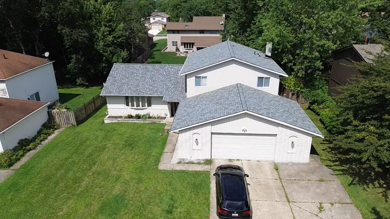 Atlas Pinnacle, Color, Coastal Granite, Drip Edge, Tuxedo Gray by Eagle Eye Roofing