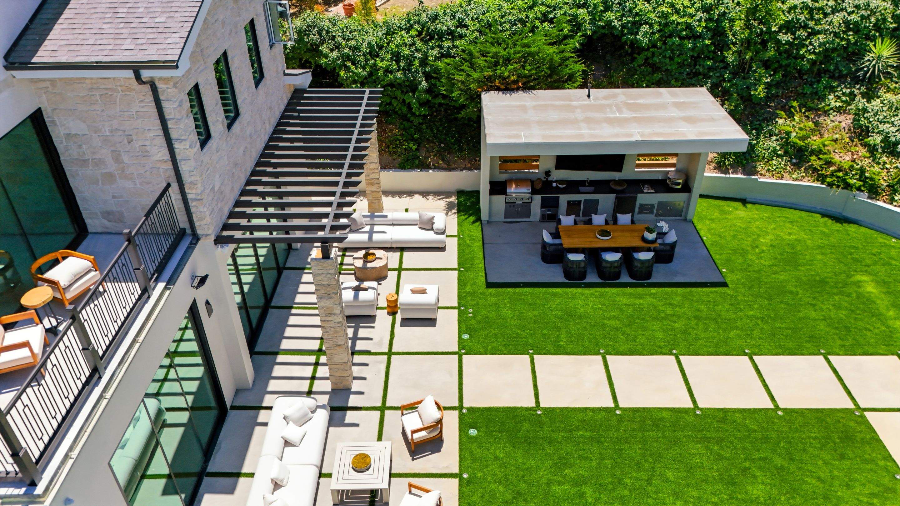 Bertella Complete Backyard Transformation by Lax Home Inc 