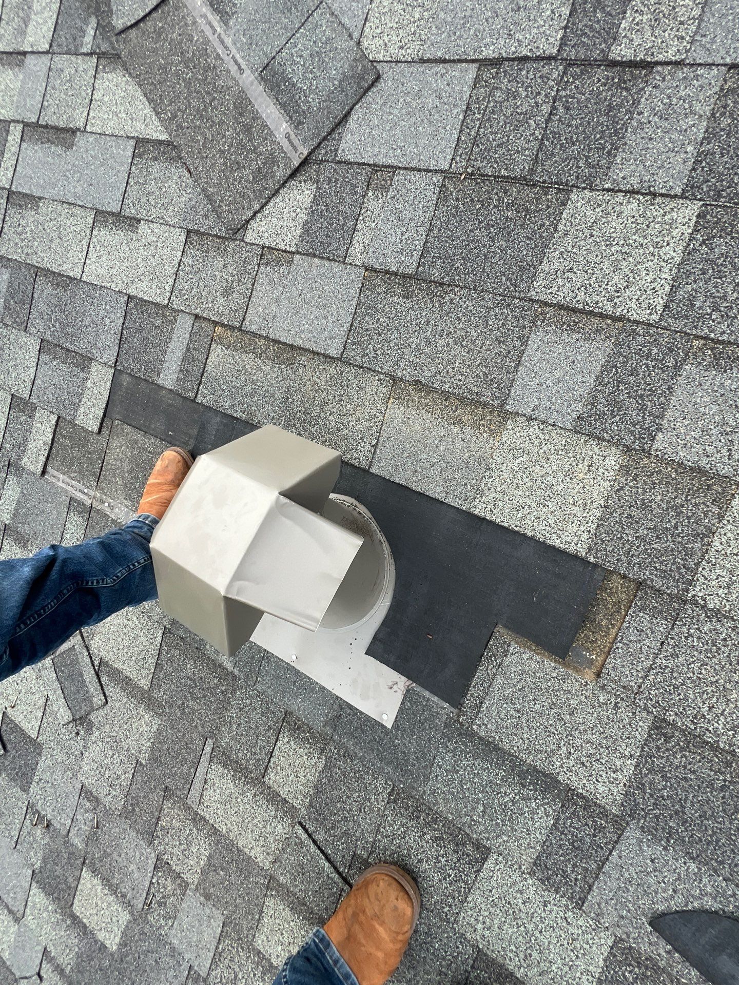 Residential Roofing Repair using Owen's Corning Duration (Lifetime) Shingles by Roof Repair Company