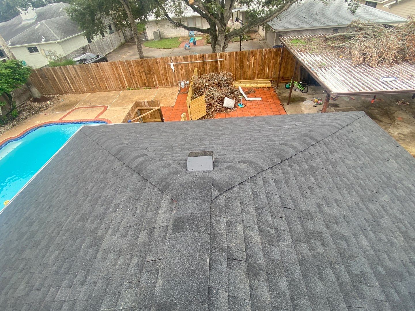 Residential Roofing Installation using GAF Timberline HDZ by Lighthouse Roofing