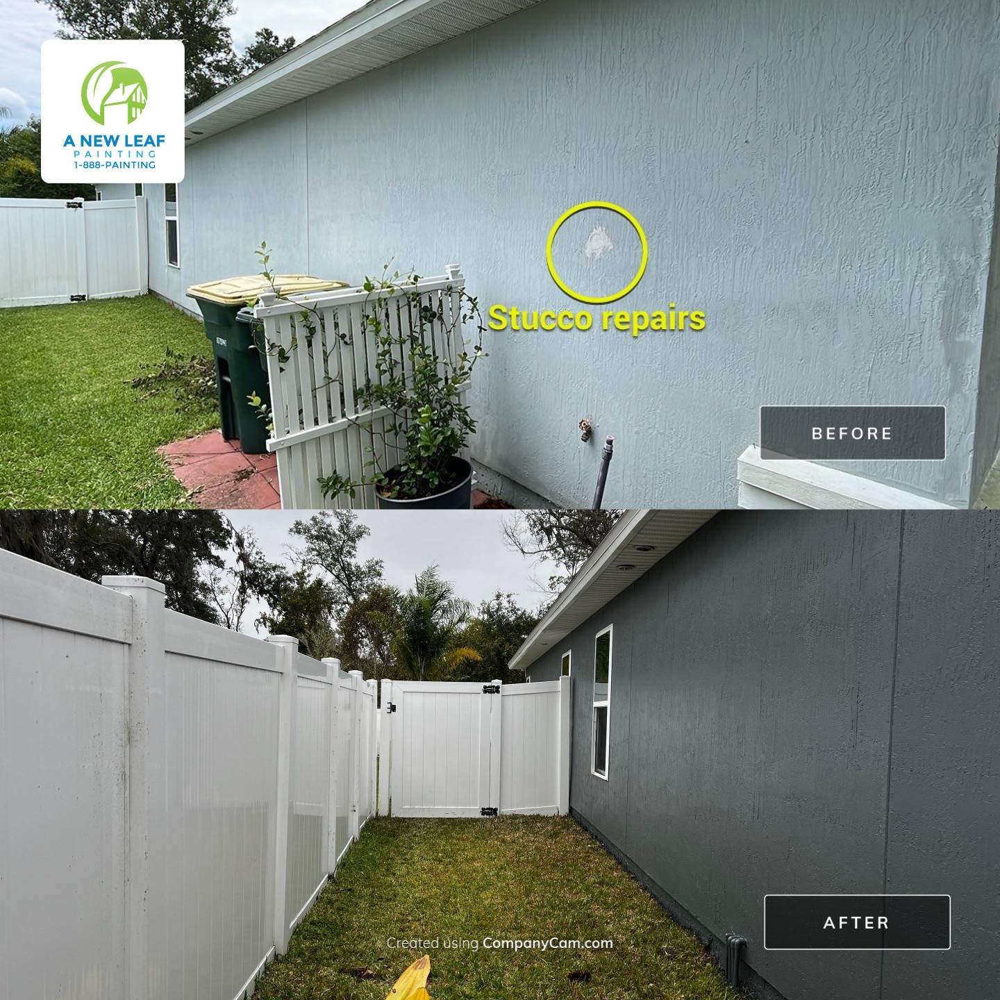 Residential Exterior Painters in Jacksonville FL 32259 by A New Leaf Painting, LLC