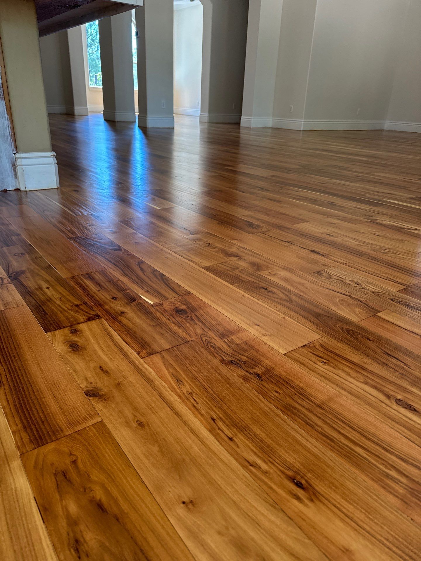 Walnut Floor Refinish by Footprints Floors South Sacramento