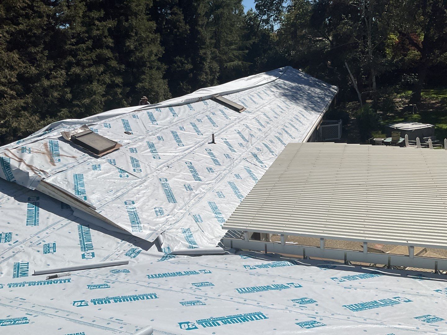 Residential Roofing Installation using Owens Corning Roofing Shingles by Byers Enterprises 