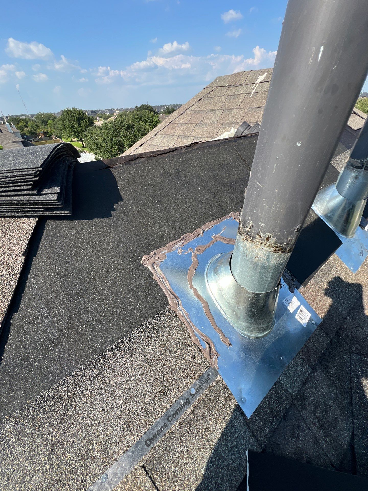 Hail Damage using Owen's Corning Duration (Lifetime) Shingles by Roof Repair Services LLC