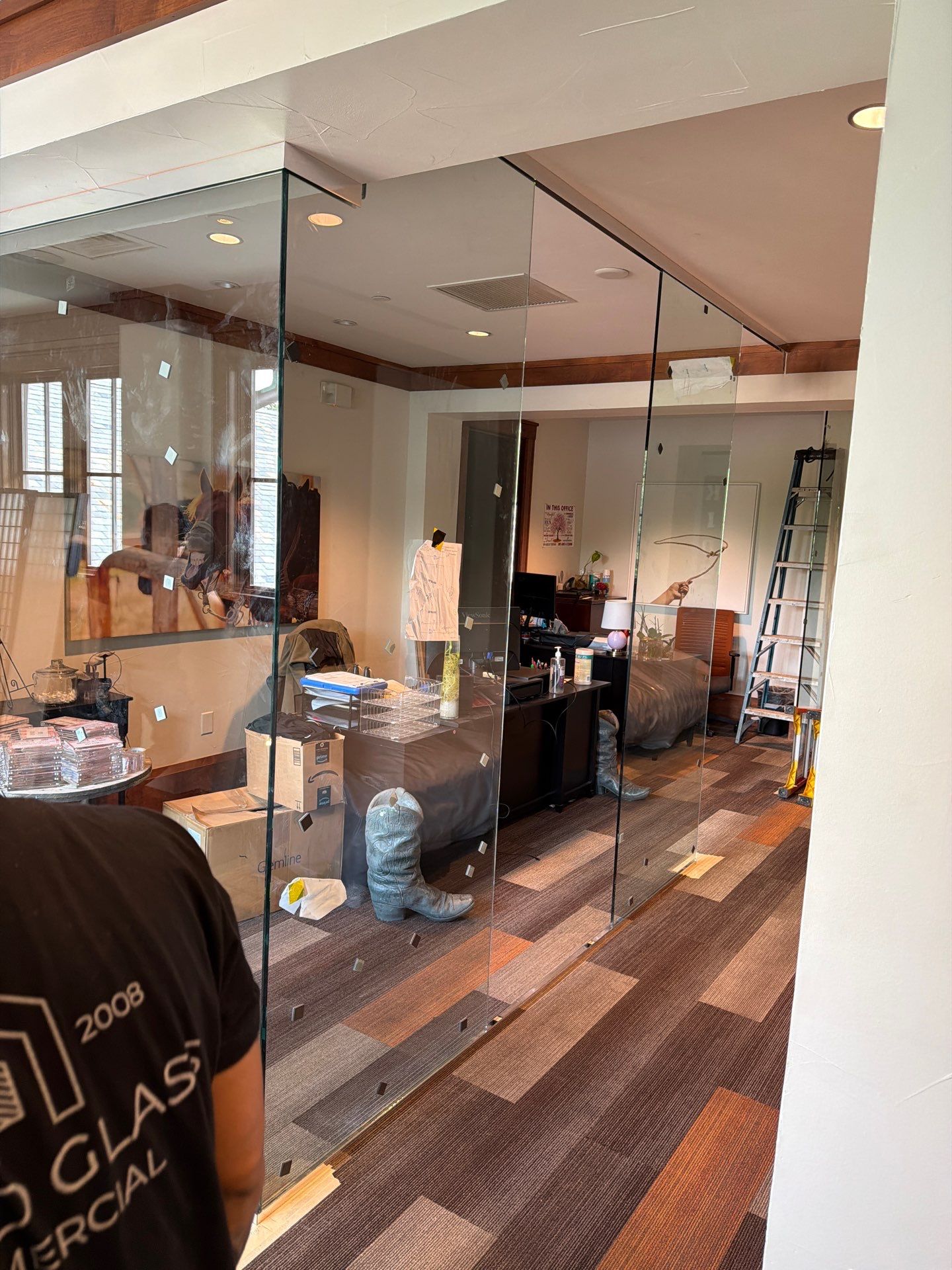 Vaquero Country Club - Interior Office by United Glass Commercial
