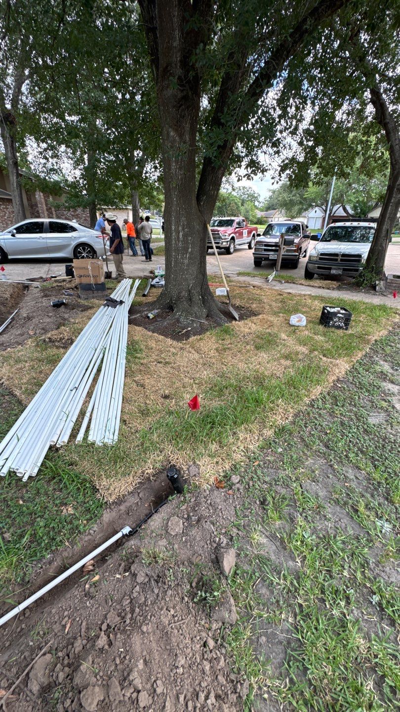 💧 Front Yard Irrigation Upgrade by Texas Urban Elements