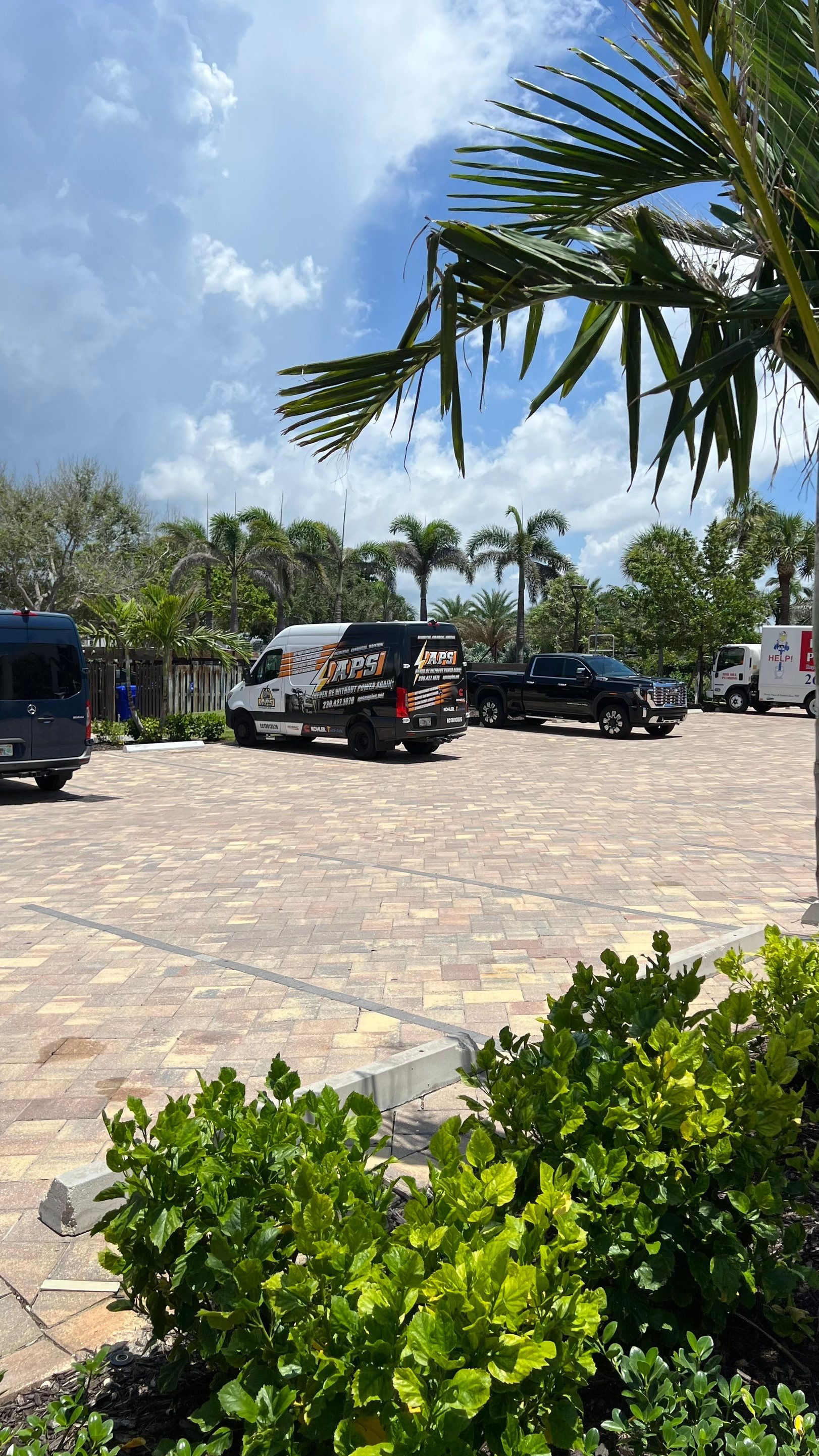 Naples Condo Complex Stormwater System Maintenance and Hurricane Cleanup by APS Power & Water