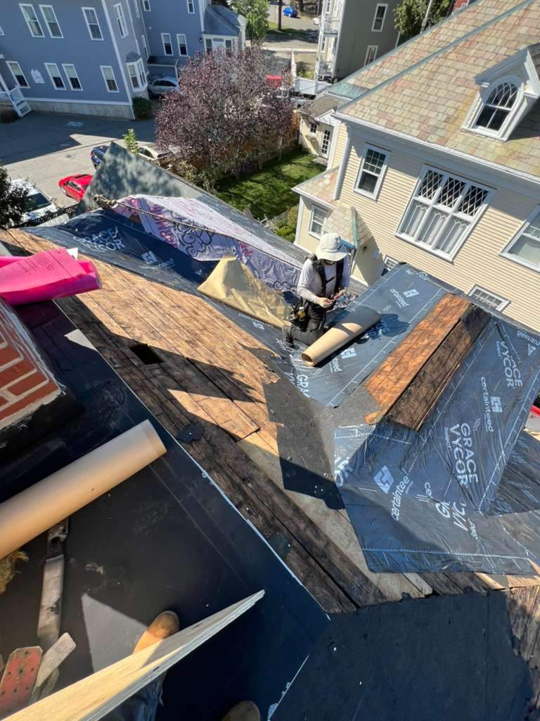 Full Asphalt Shingle Roof Replacement & EPDM Roof Inspection by Mighty Dog Roofing of Greater Middlesex County