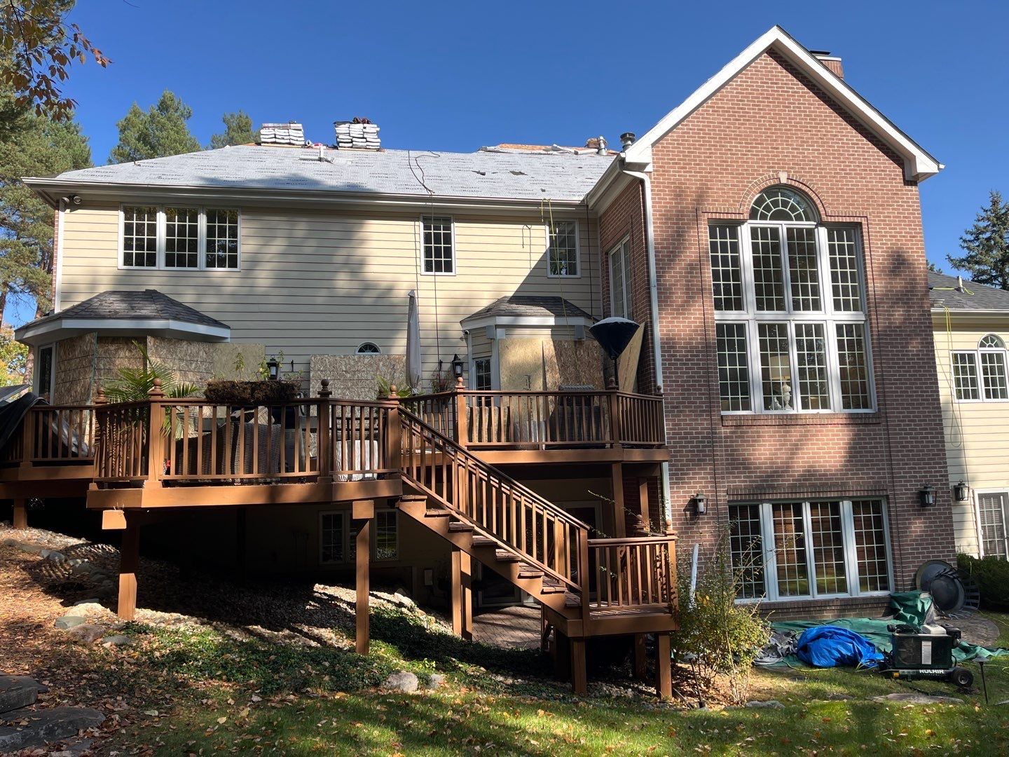 GAF Timberline HDZ Full Roof Replacement in East Lansing by Acme Exteriors
