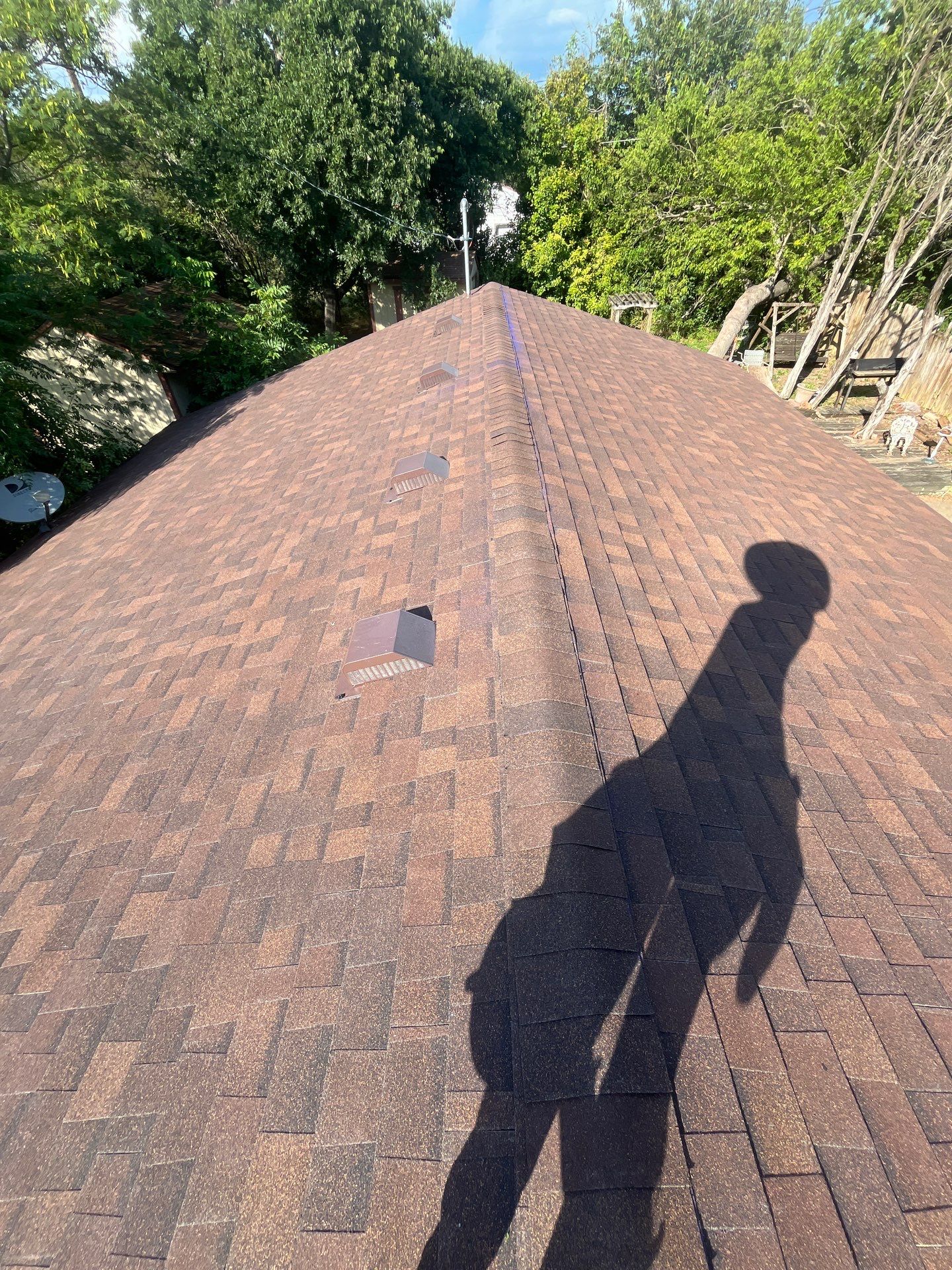 Reroof after a Storm OC Oakridge  by Berry Good Roofing 