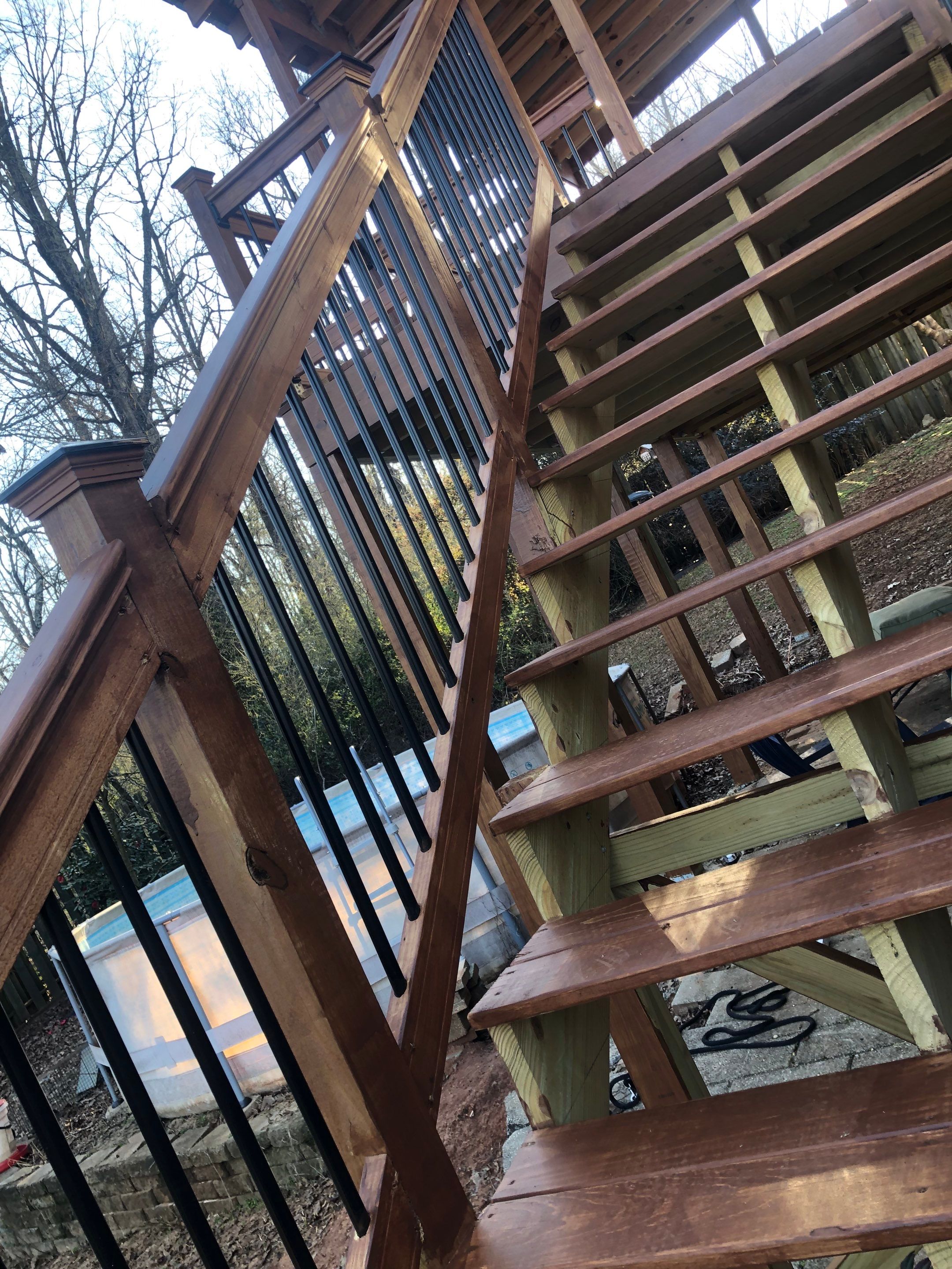 Balmoral Estates Screened Deck  by Pillar and Pine