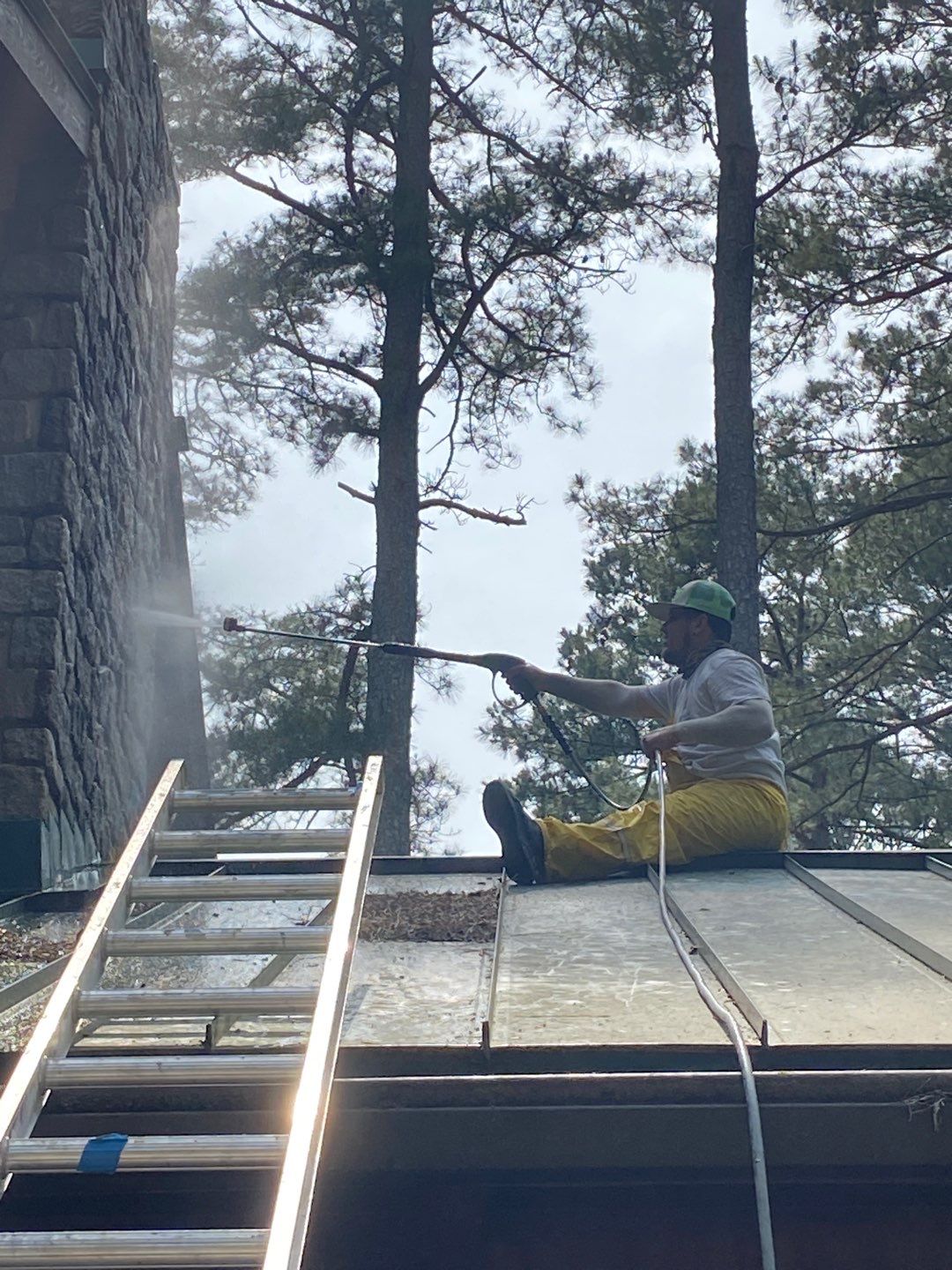 Chesapeake Log Cabin by AKK Painting LLC