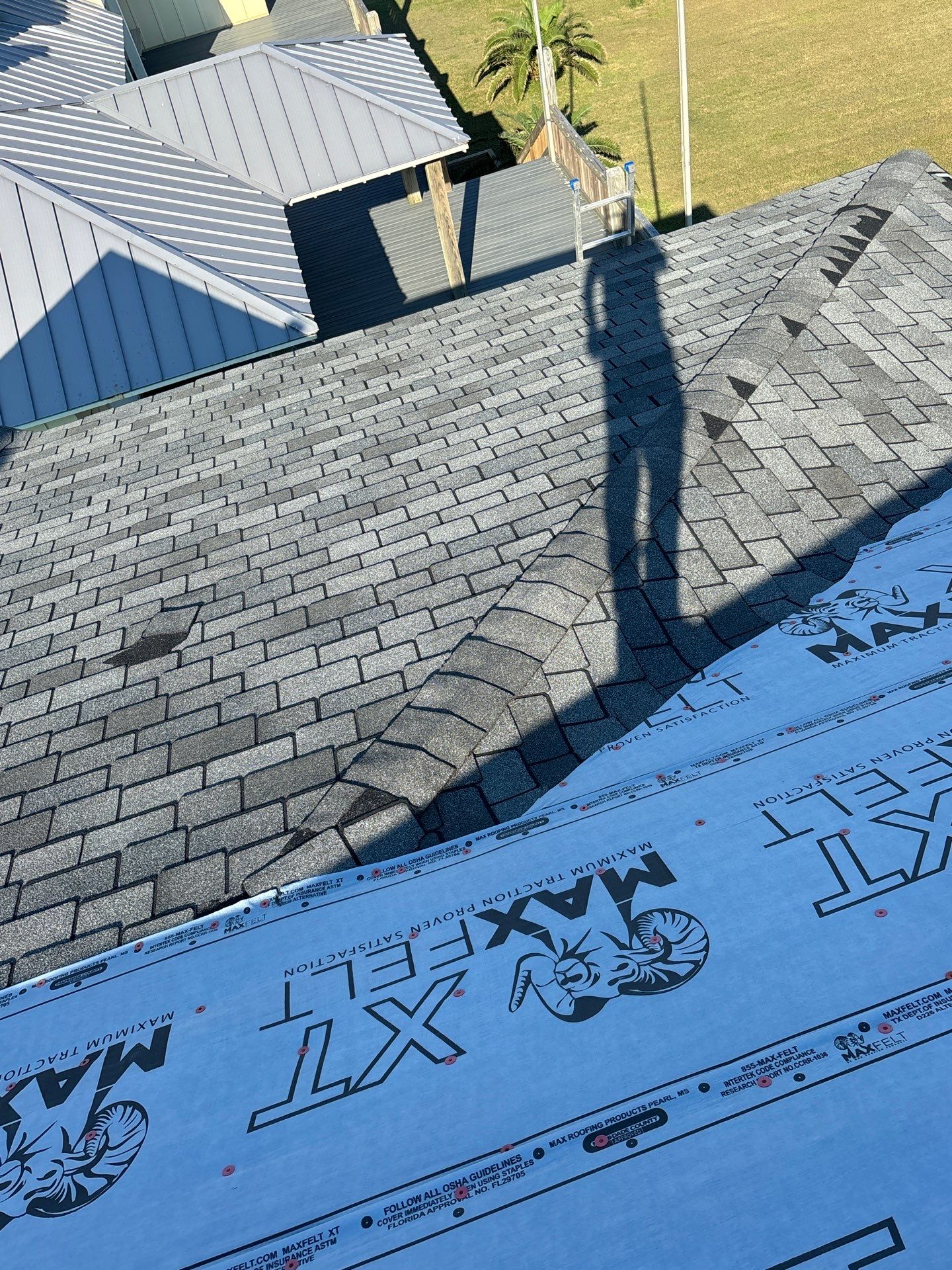 Residential Roofing Repair using Owen's Corning Duration (Lifetime) Shingles by Roof Repair Services LLC