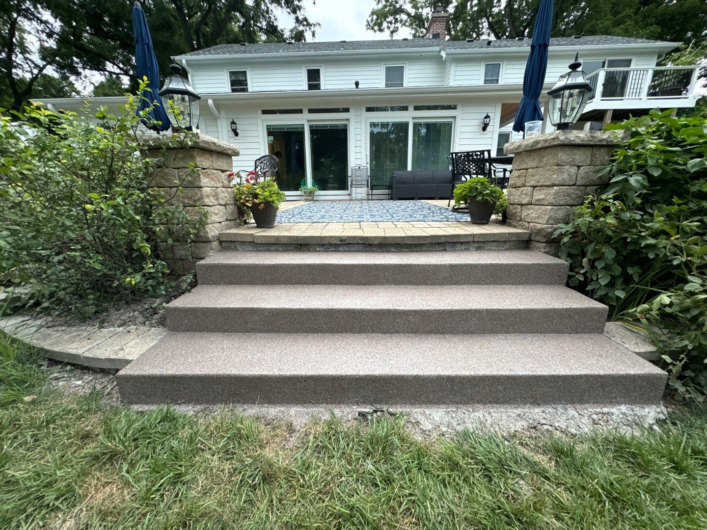 Lanai Grey Concrete Coating by Level 10 Coatings