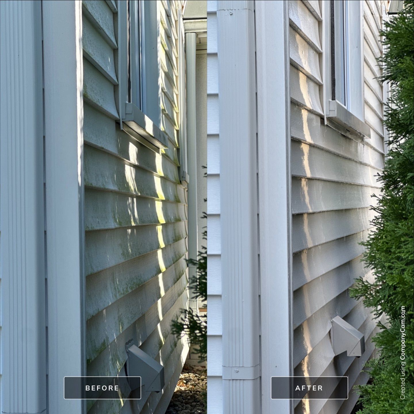 Project in Wauconda by Simmons Power & Soft Washing