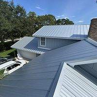 24ga 1" Nail-Strip Mill Finish by Total Roofing System The Metal Roof Experts