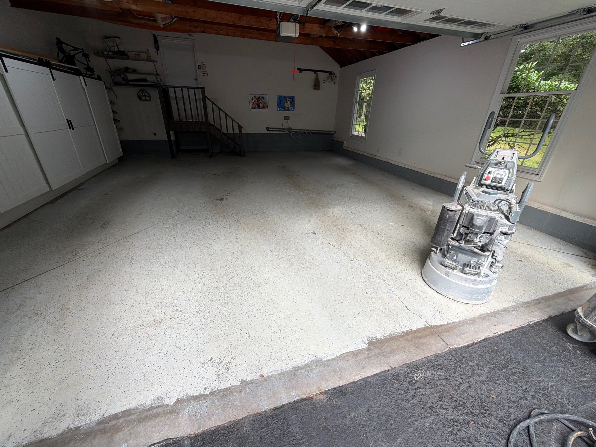 Vintage Silverado Garage Coating by NG Masonry & Construction LLC