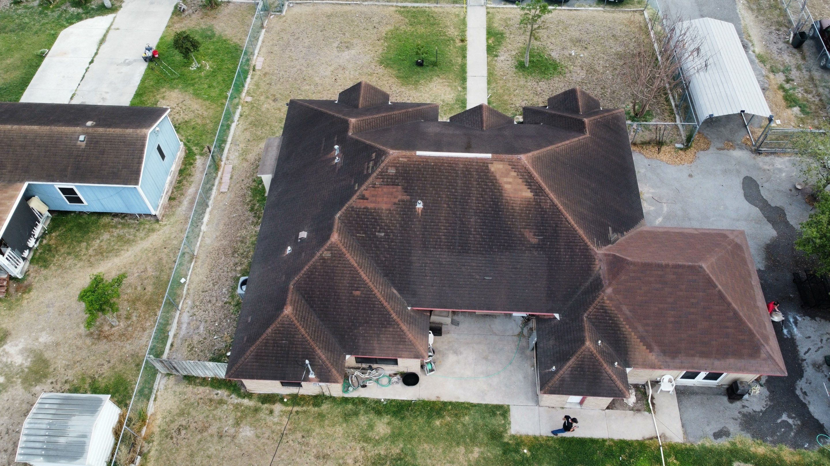 Project in Edinburg by Bison Roofing  