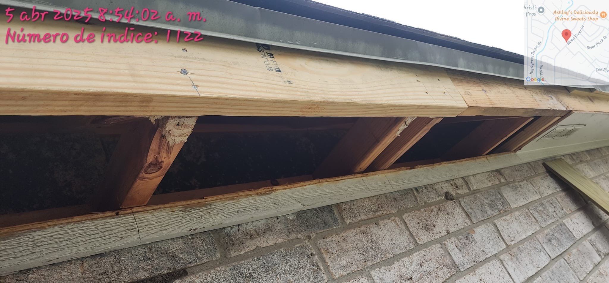 Run down on River Drive by Bayfront Roofing and Construction