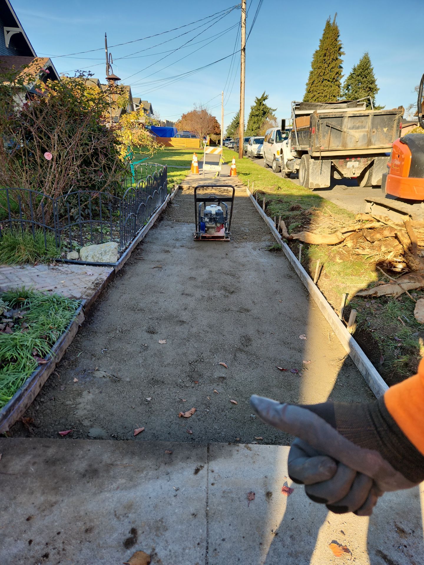 Opal Blue | Concrete Sidewalk by Jireh Asphalt & Concrete Inc 