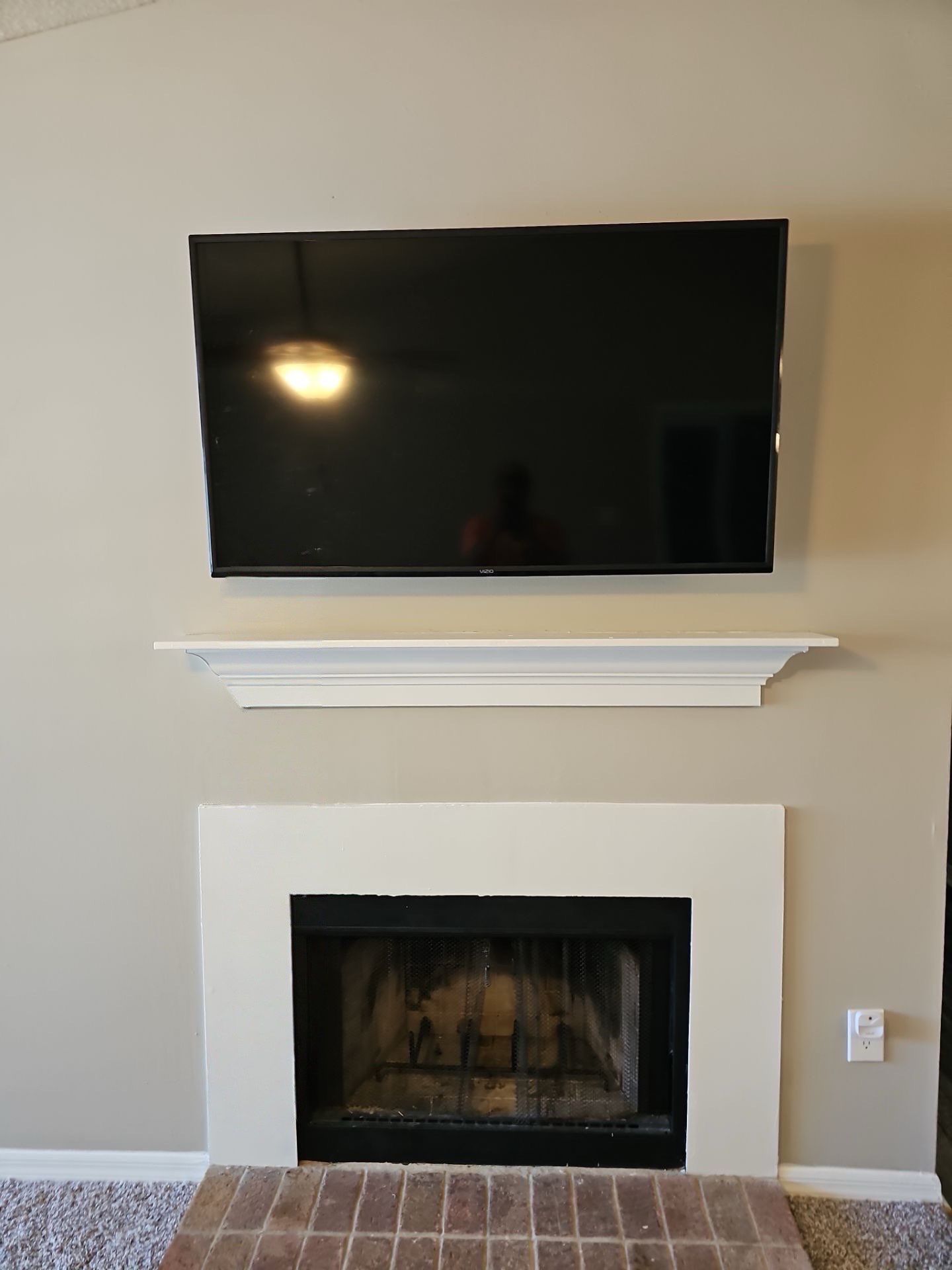 Fireplace TV Mounting Projects by Hangman Mounting & Installation 