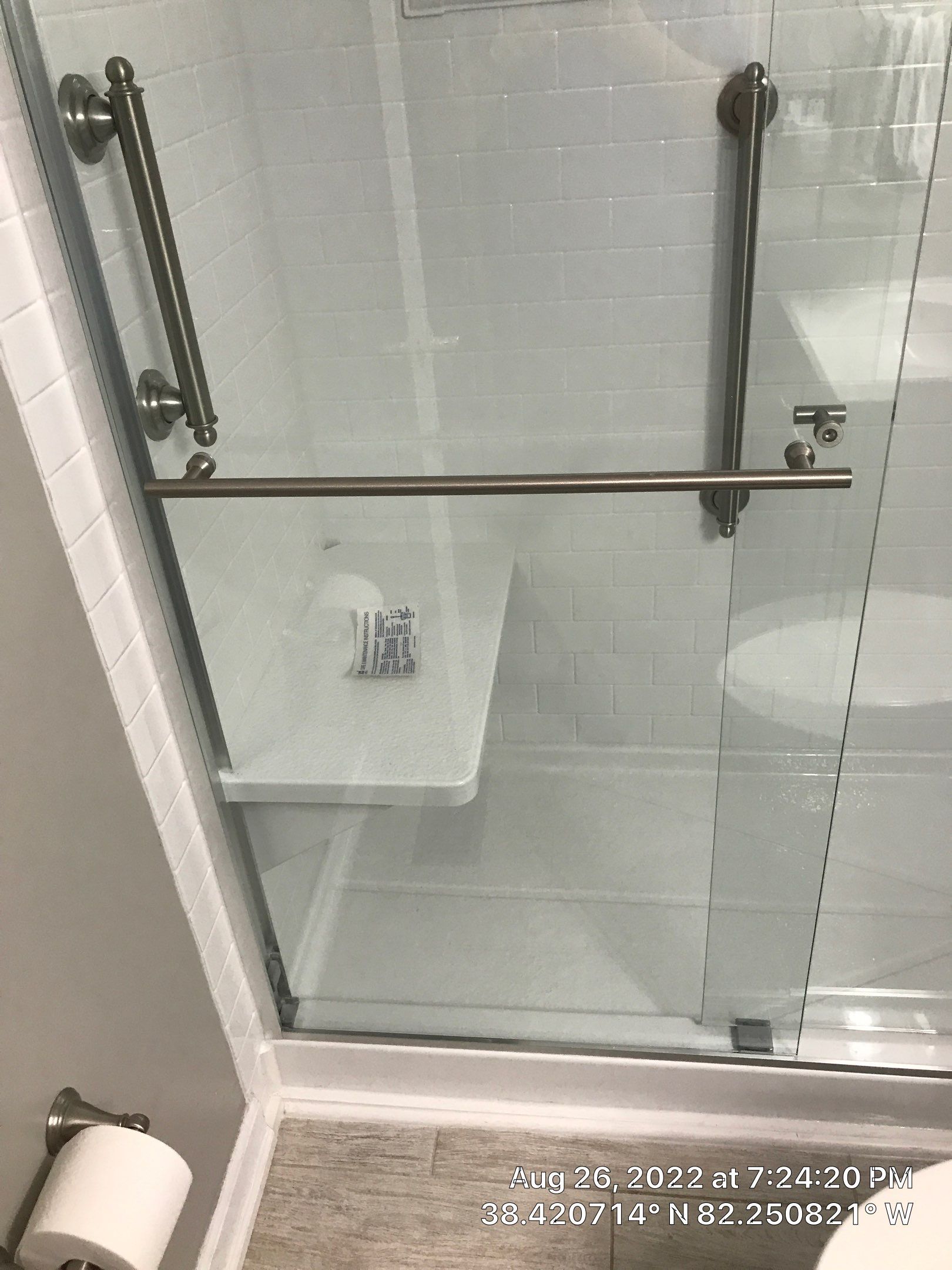 Tub to Shower Conversion using BCI Acrylic Shower System by Secure Construction Company Inc