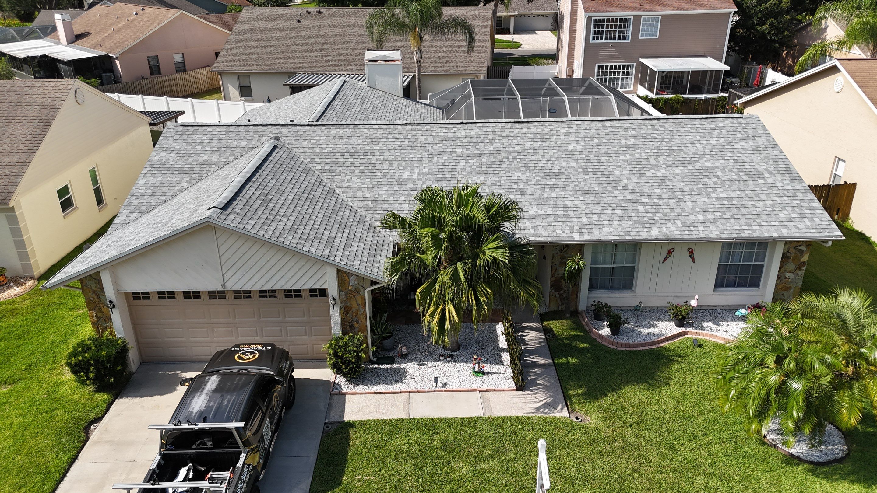 Roof Replacement in Tampa, FL by Steadfast Roofing 