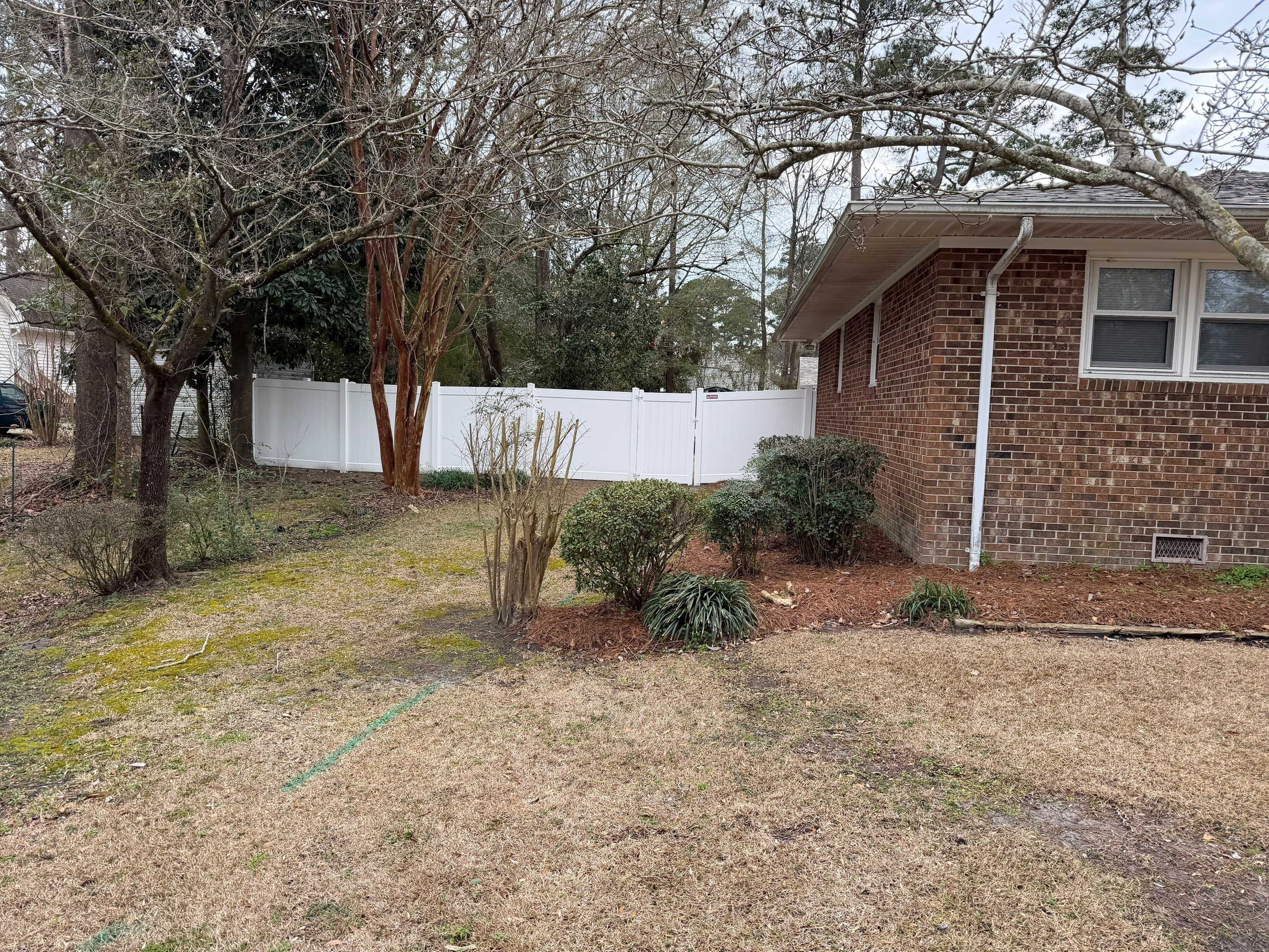 Project in New Bern by Superior Fence and Rail