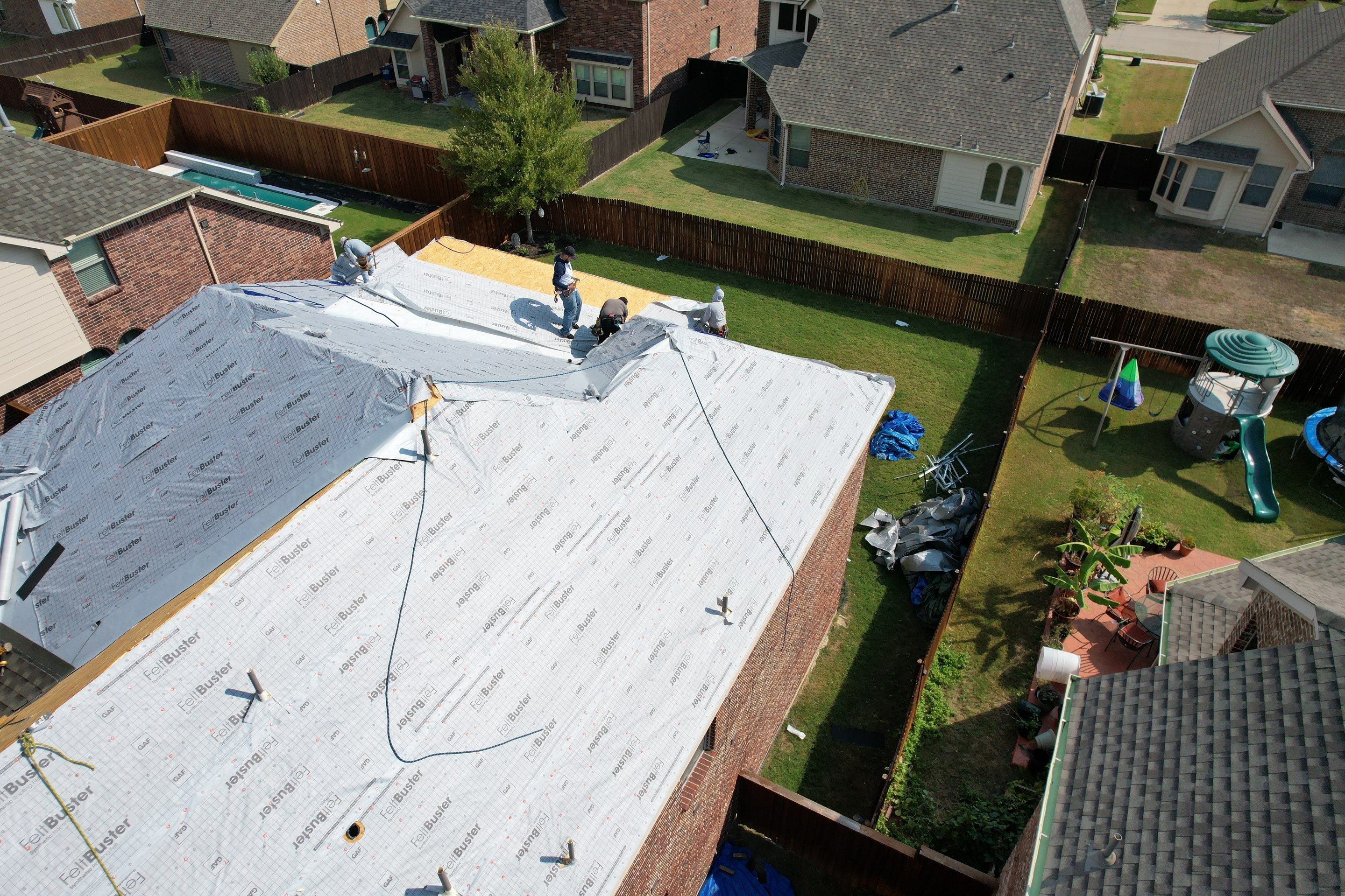 Project in Keller  by Zeus Exteriors