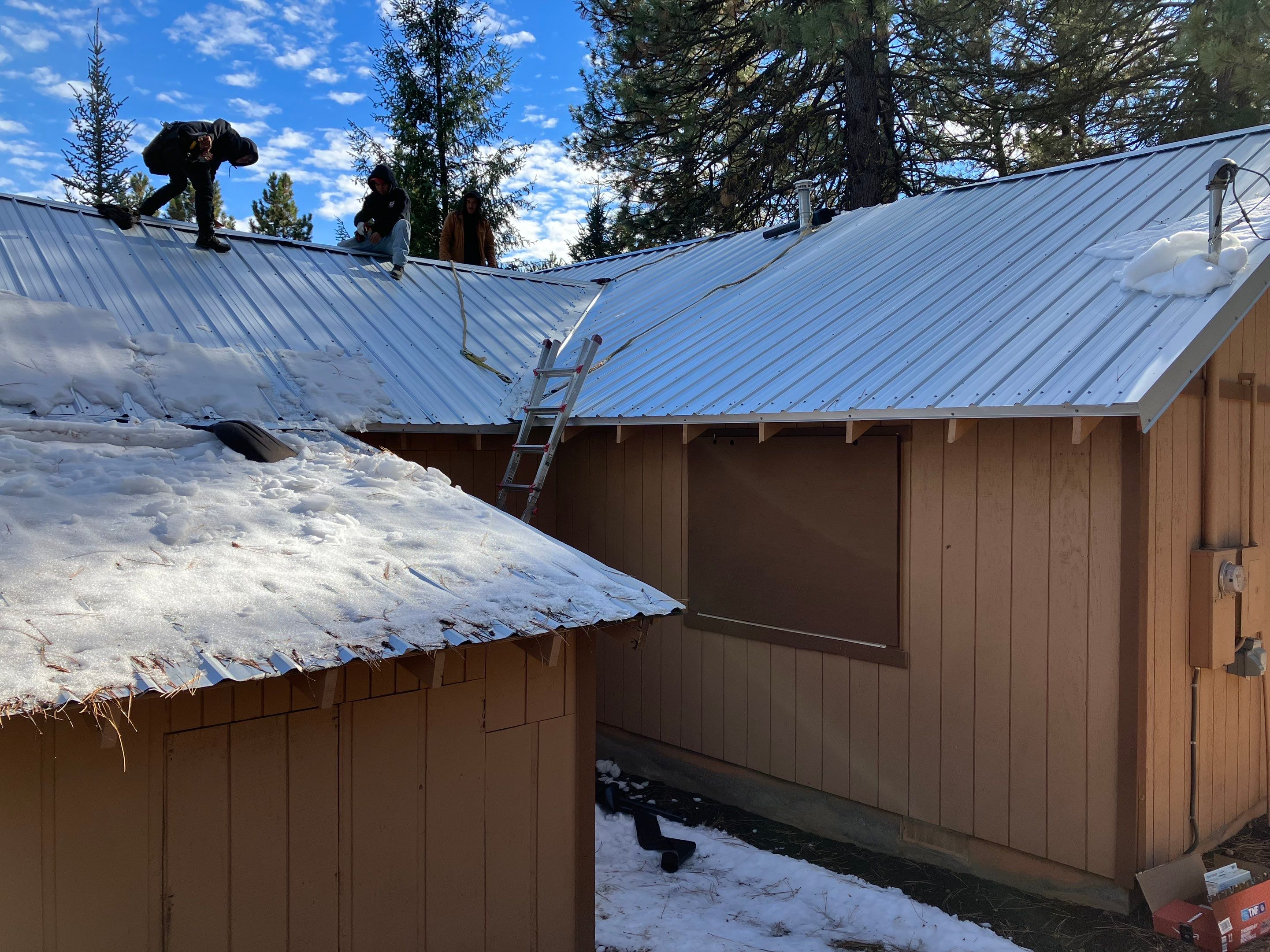Idaho City, ID., Residential Roofing Installation using Galvanized Steel by ID Roofing LLC