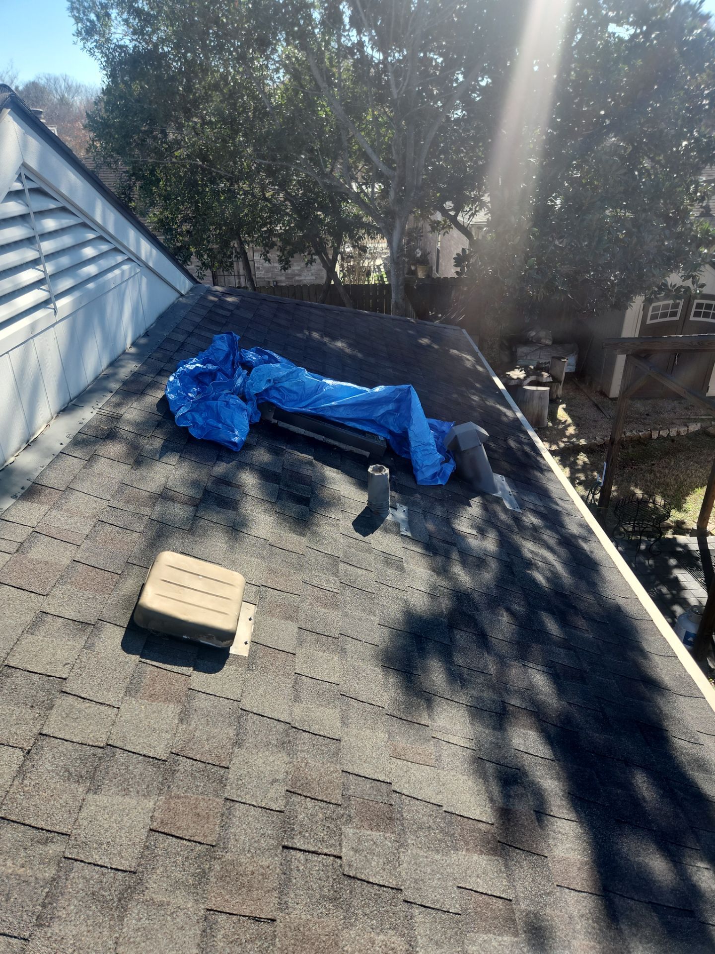 Asphalt Shingle Roof Repair and Underlayment Replacement in Houston by One Legacy United