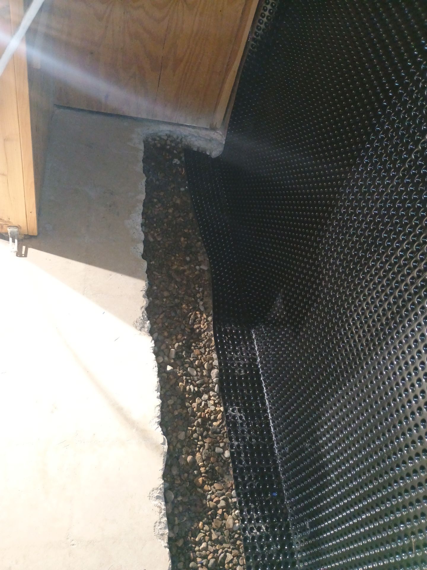 Interior Drain Tile & Foundation Crack Repair in St. Anthony, MN by Waterproofing Northeast