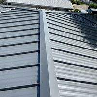 .032 Aluminum 1.5" Mechanical Seam Pre- Weather by Total Roofing System The Metal Roof Experts