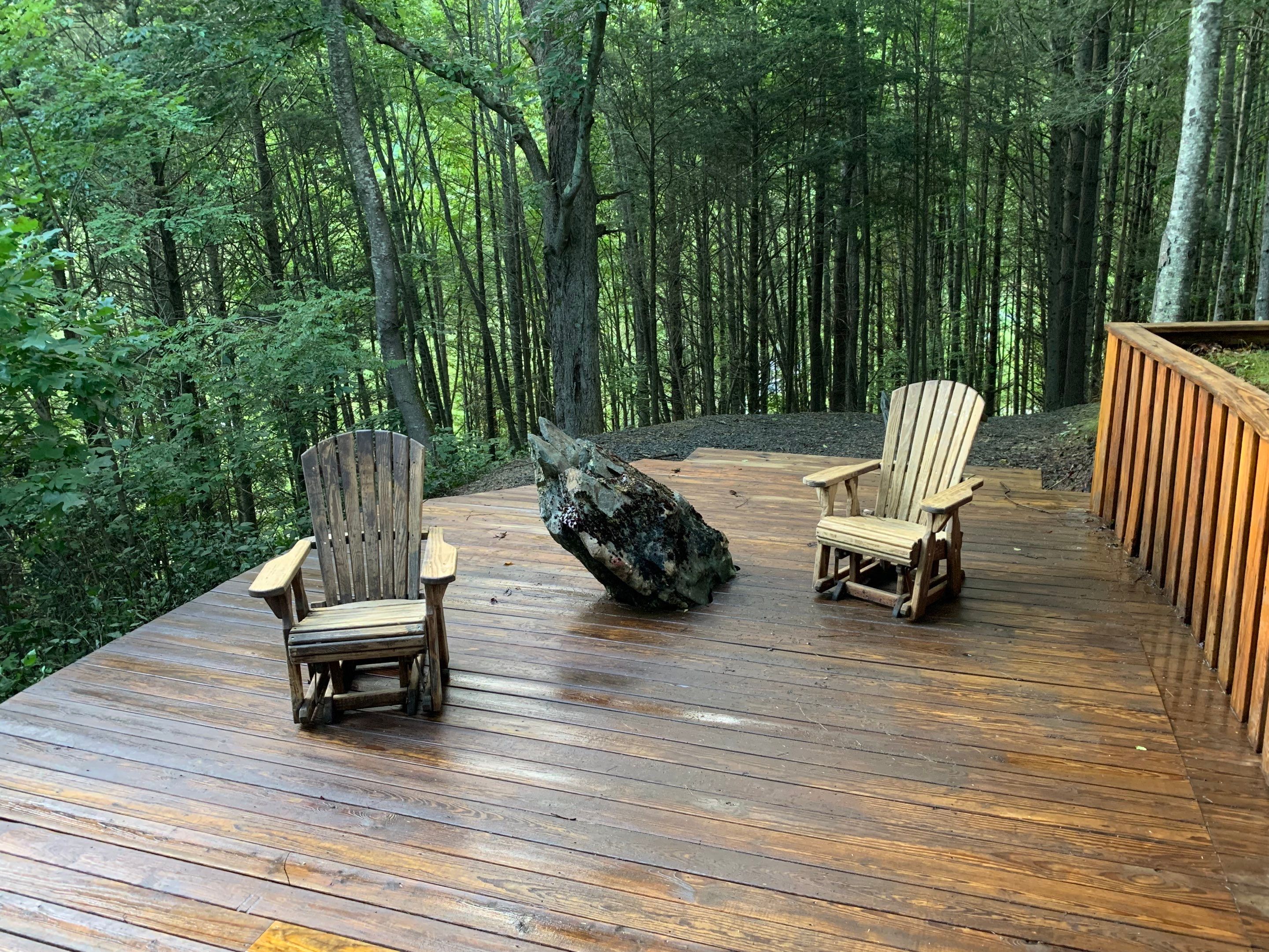 Coated Deck using Wood Sealant by DuraSeal