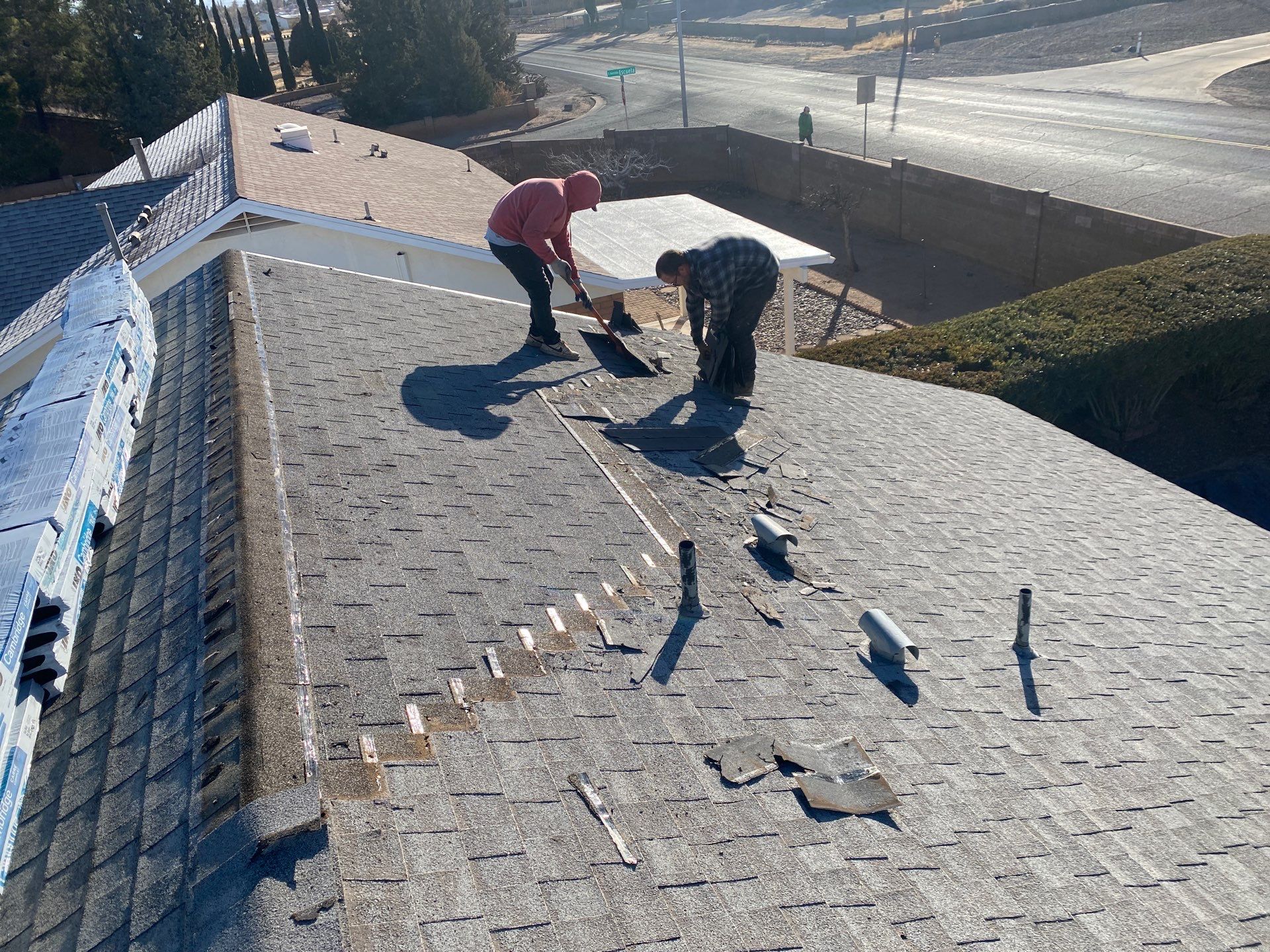 Onyx Black Shingles by Reimagine Roofing