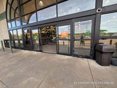 Commercial Exterior Painting for Sioux Falls Retail Storefront Entrance