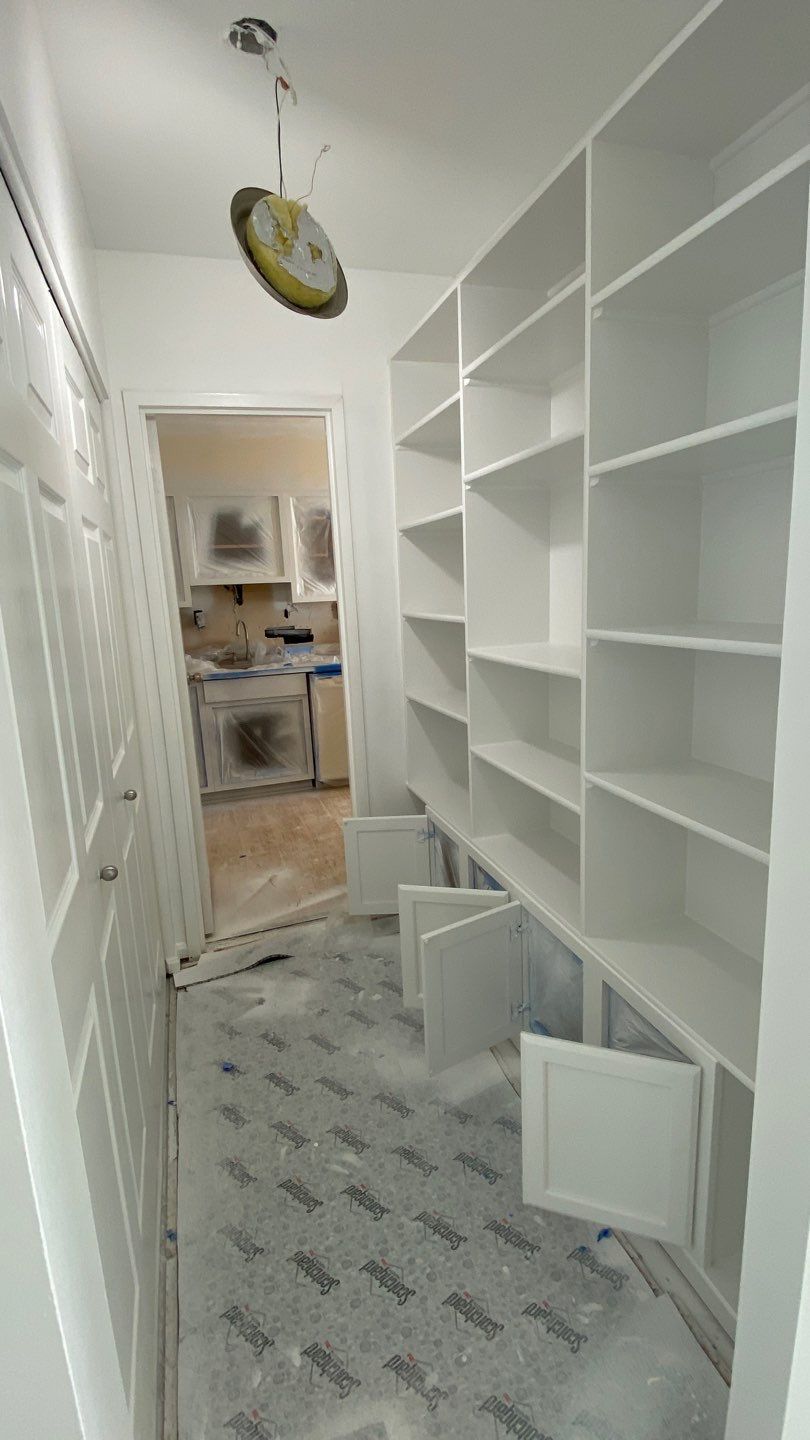 Apartament renovation  using Harwood floor  by Jesus Master Handyman LLC 