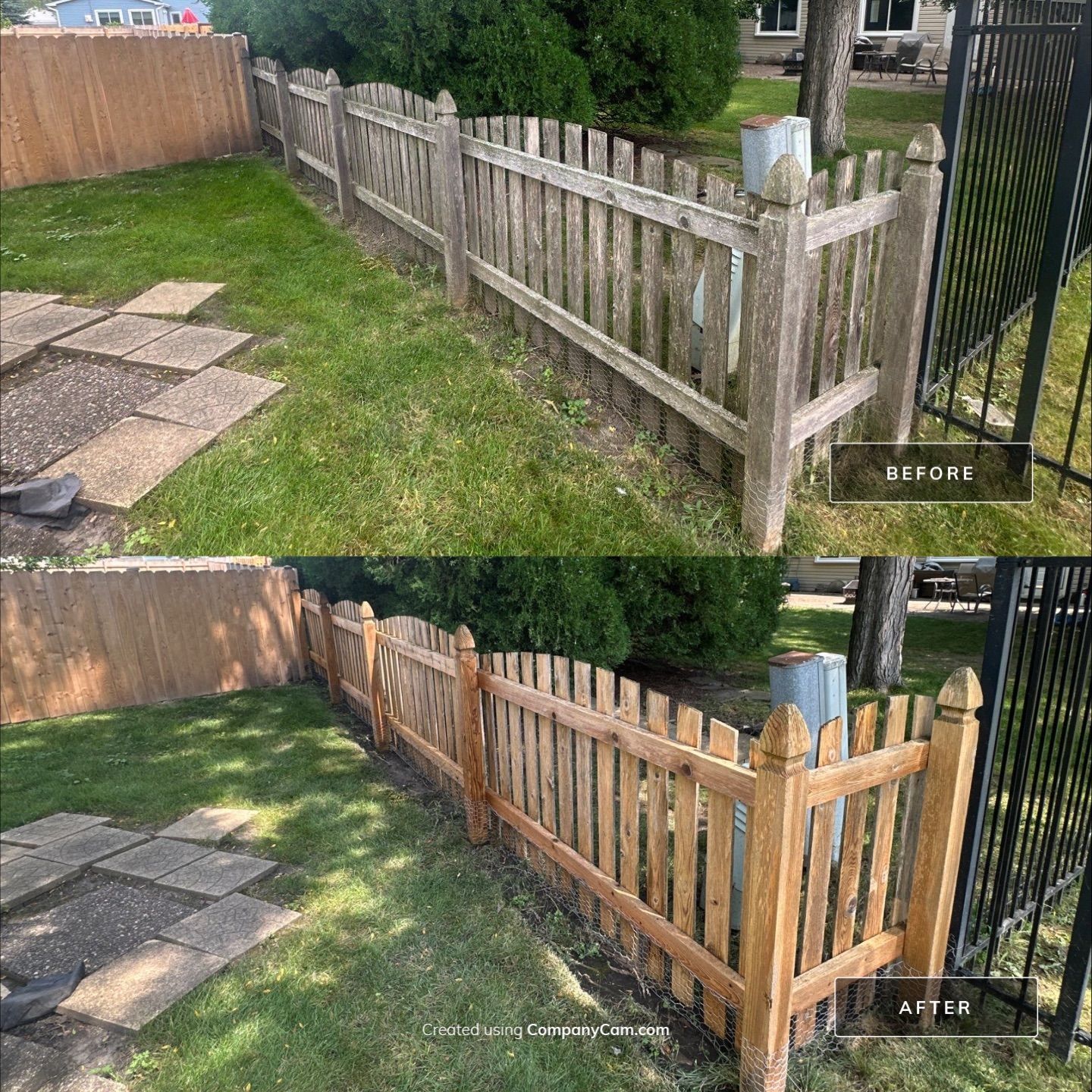 Project in Vernon Hills by Simmons Power & Soft Washing