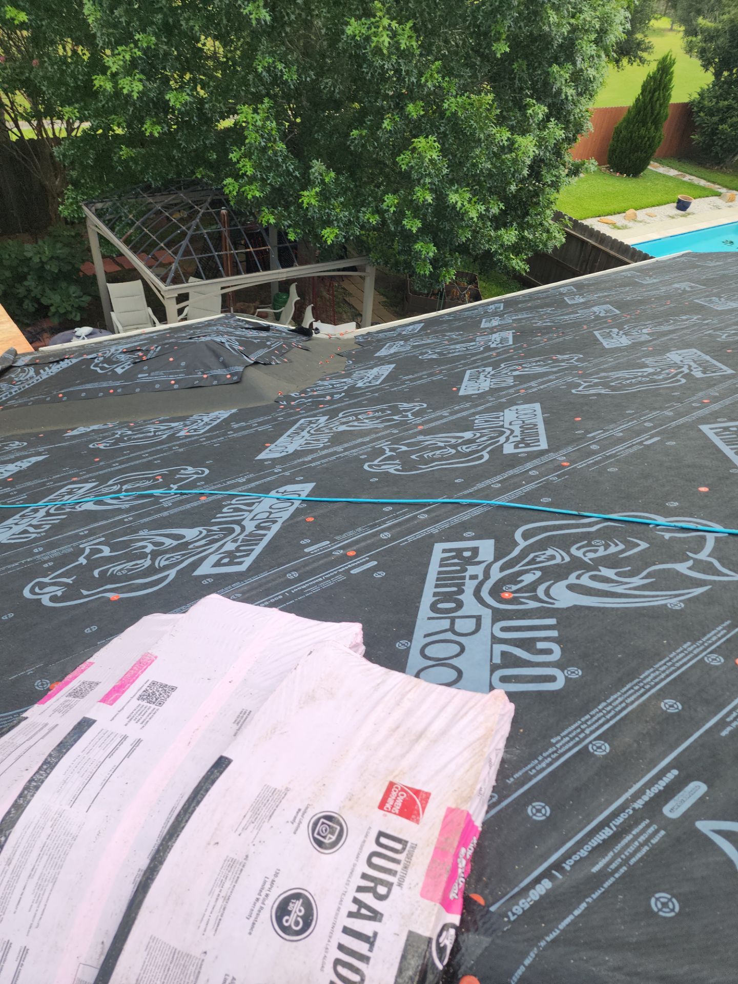 Residential Roofing Repair using Owen's Corning Duration (Lifetime) Shingles by Roof Repair Company