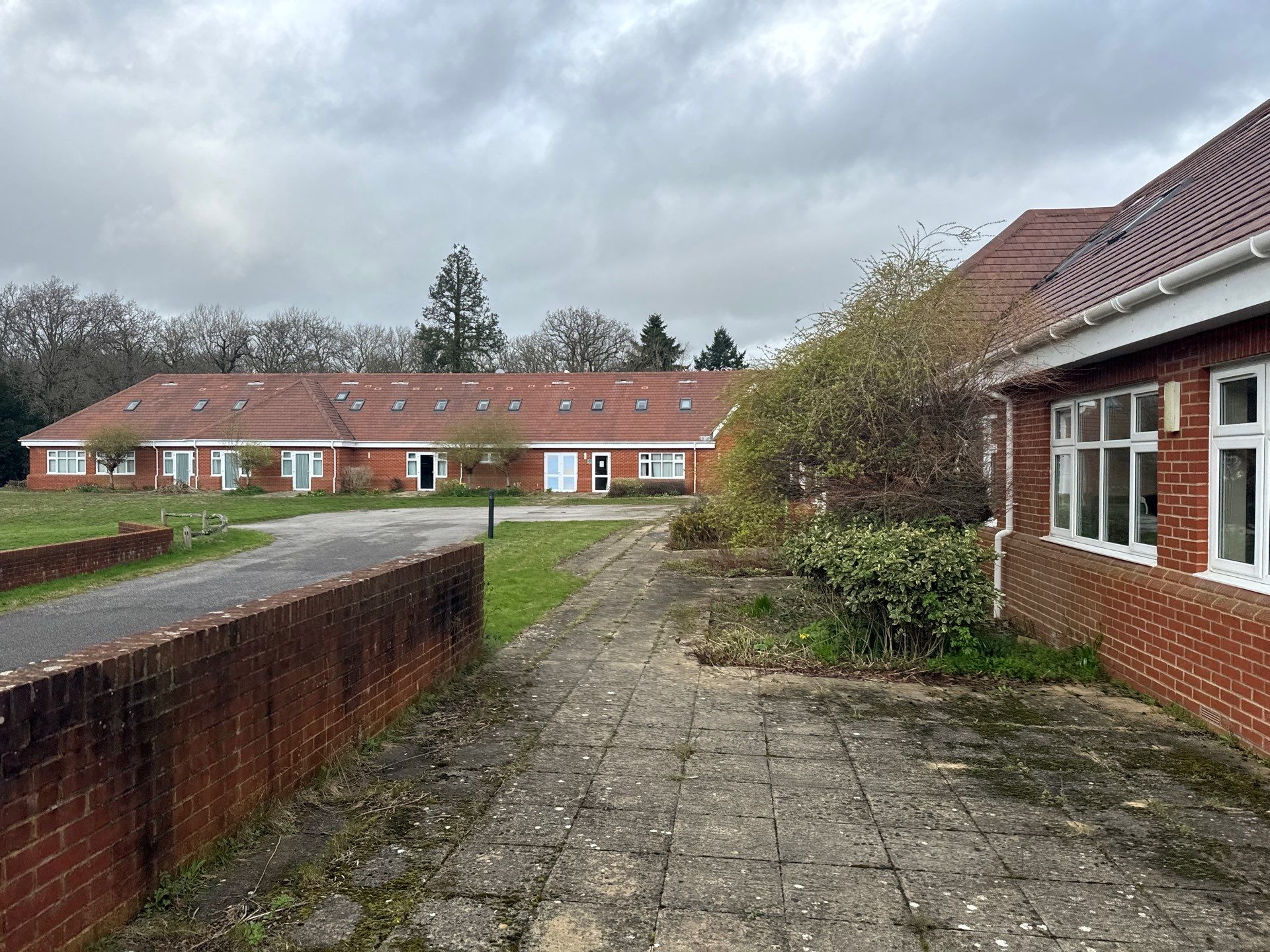 Large Care Home Roof Clean using Mosmatic FSC and Biocide by Ges Exterior Cleaning ltd