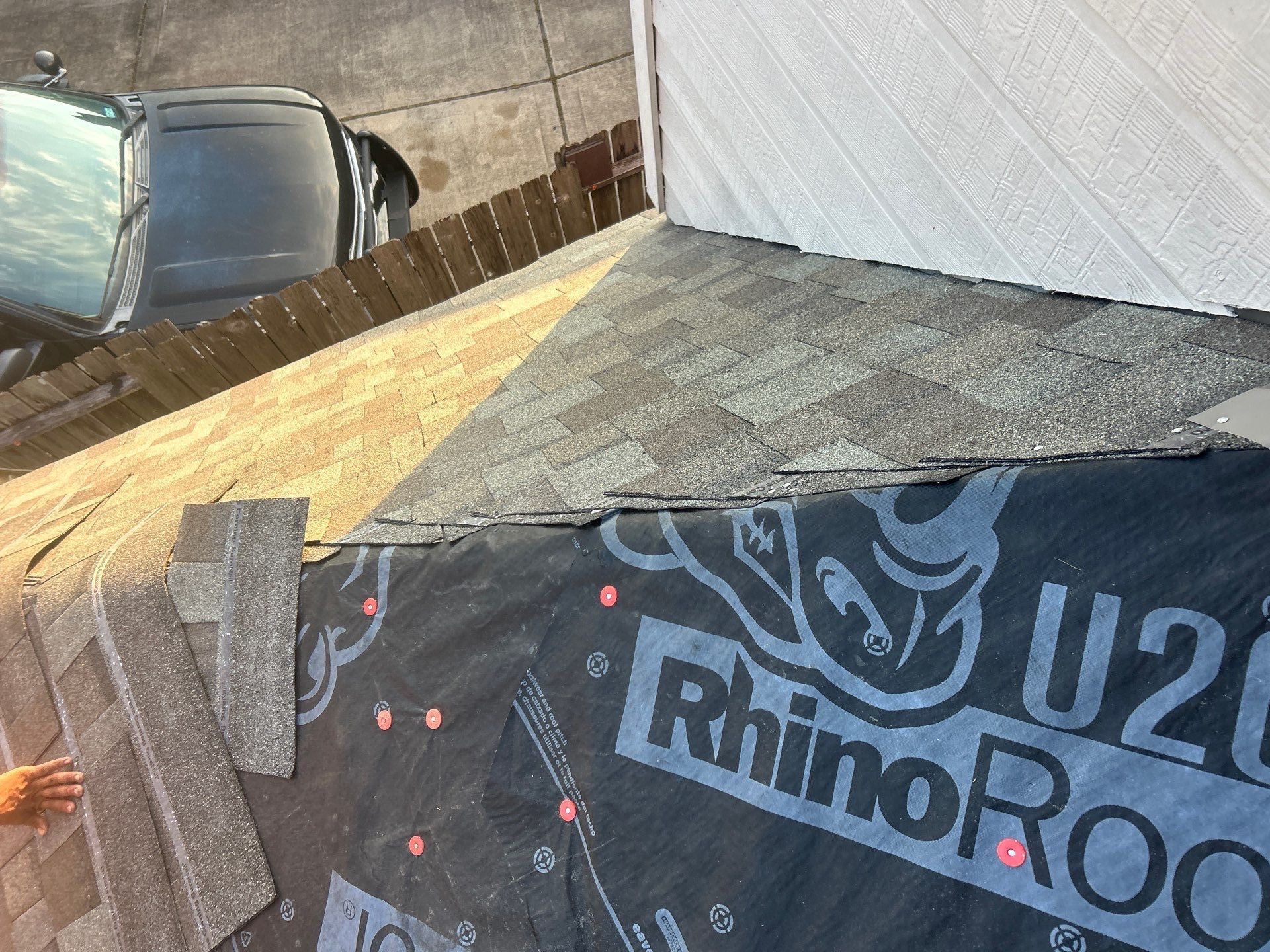 Residential Roofing Installation using Owen's Corning Duration (Lifetime) Shingles by Roof Repair Company