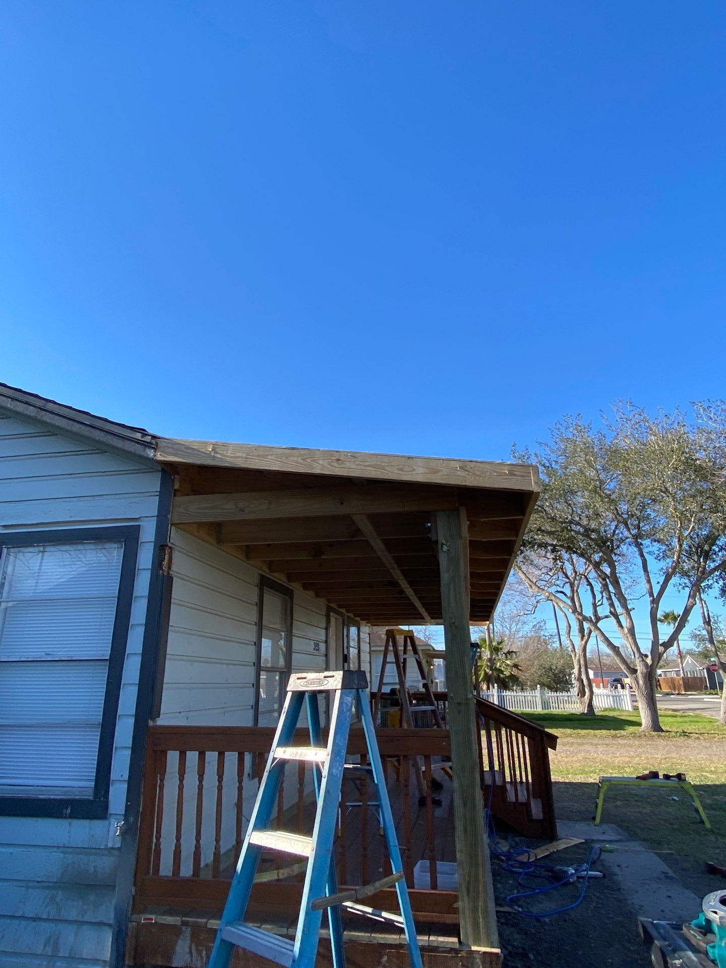 Over Engineered Patio by Bayfront Roofing and Construction