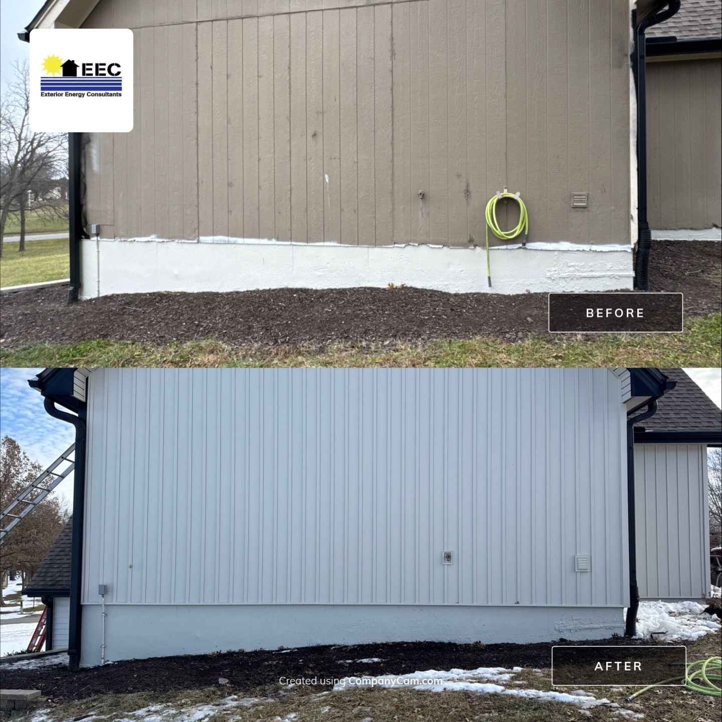 Craneboard Siding and Cedar Renditions Installation in Liberty Mo by EEC Windows, Siding & Roofing