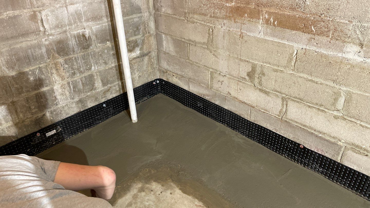 Drain Tile in South Minneapolis by Waterproofing Northeast