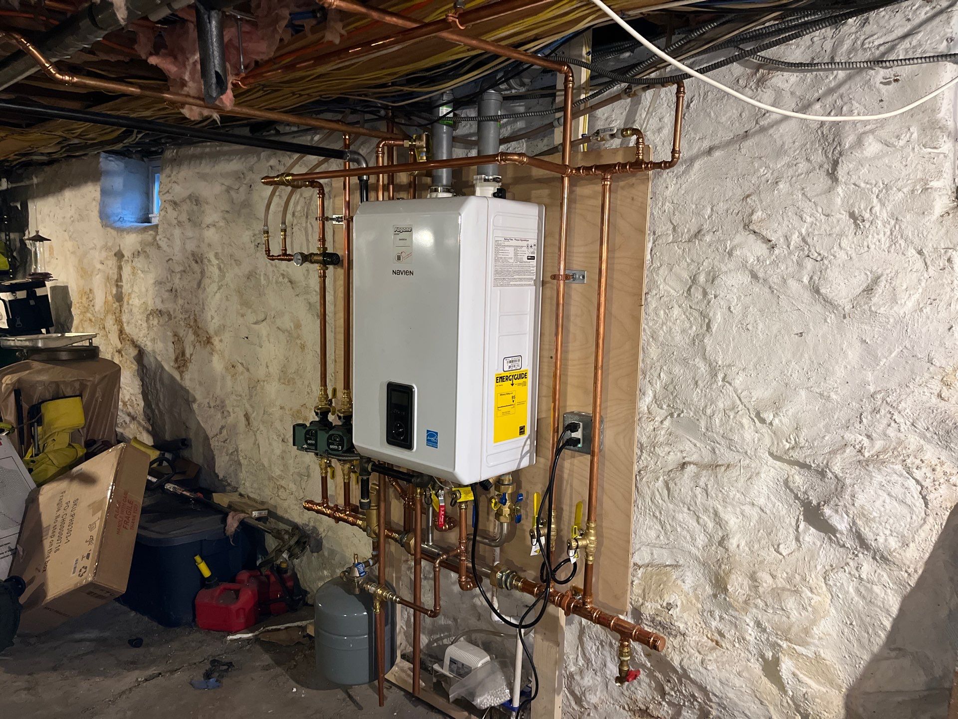 Radiant Floor Heating and Boiler Installation — Salem, MA. by FAGONE MECHANICAL